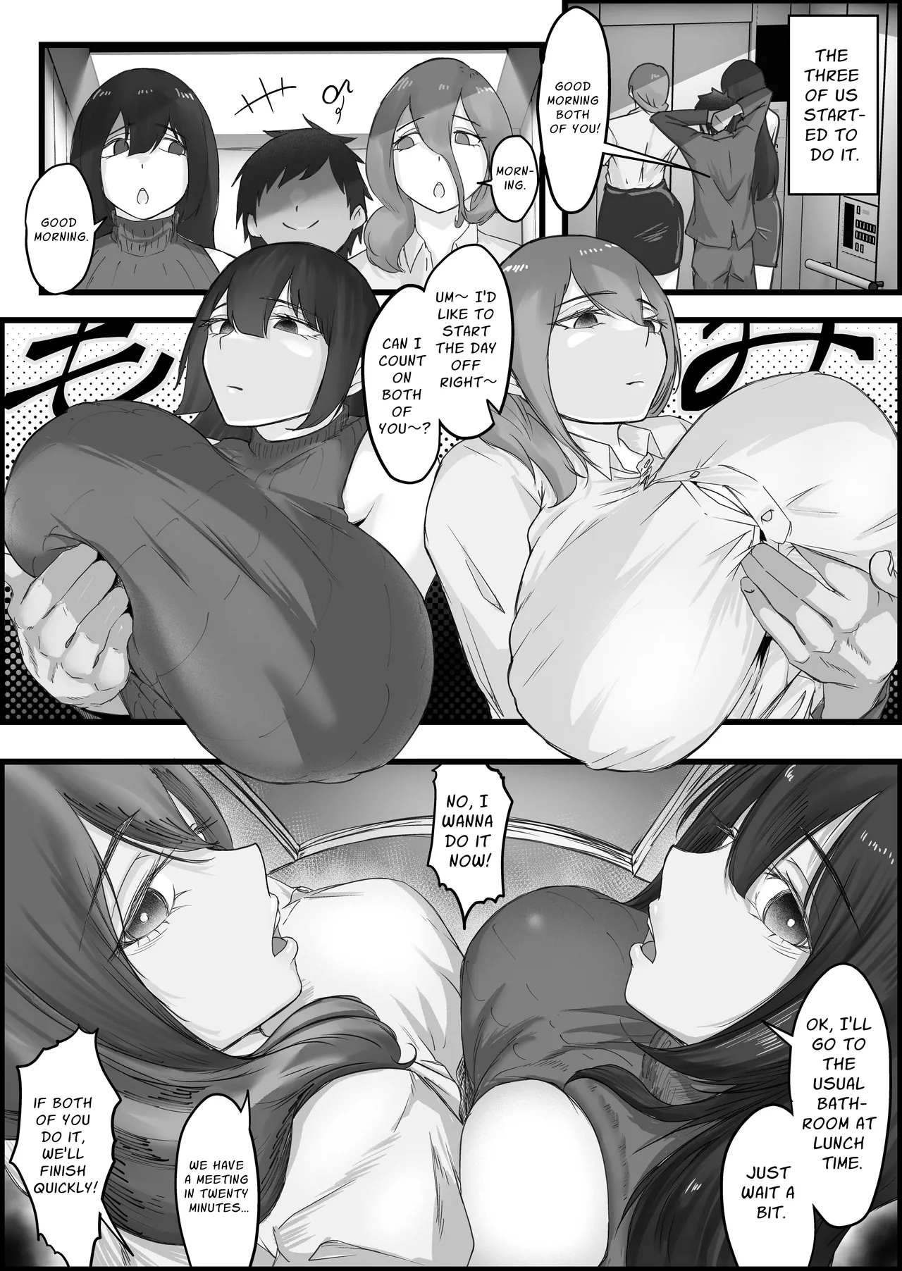 [Dadacco Racco-chan] Downer-Kei Hitozuma-tachi o Netotte Ikasetete Shiawase ni shita Hanashi. | Story About How I Fucked, Cucked, And Brought To Bliss Some Languid Wives. [English] [Penguin Piper] page 16 original parody - sole male big breasts hentai manga - read online free