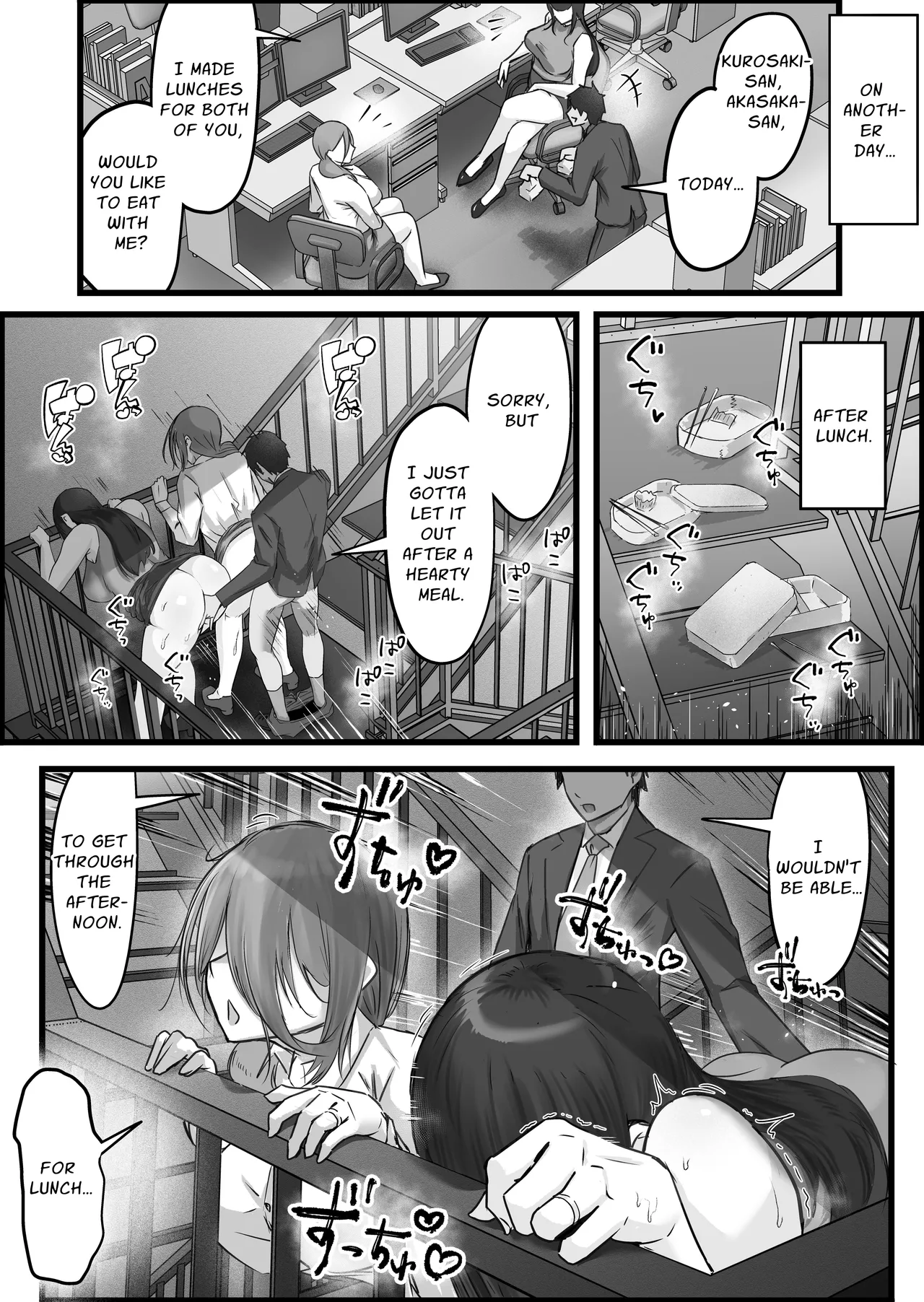 [Dadacco Racco-chan] Downer-Kei Hitozuma-tachi o Netotte Ikasetete Shiawase ni shita Hanashi. | Story About How I Fucked, Cucked, And Brought To Bliss Some Languid Wives. [English] [Penguin Piper] page 19 original parody - sole male big breasts hentai manga - read online free