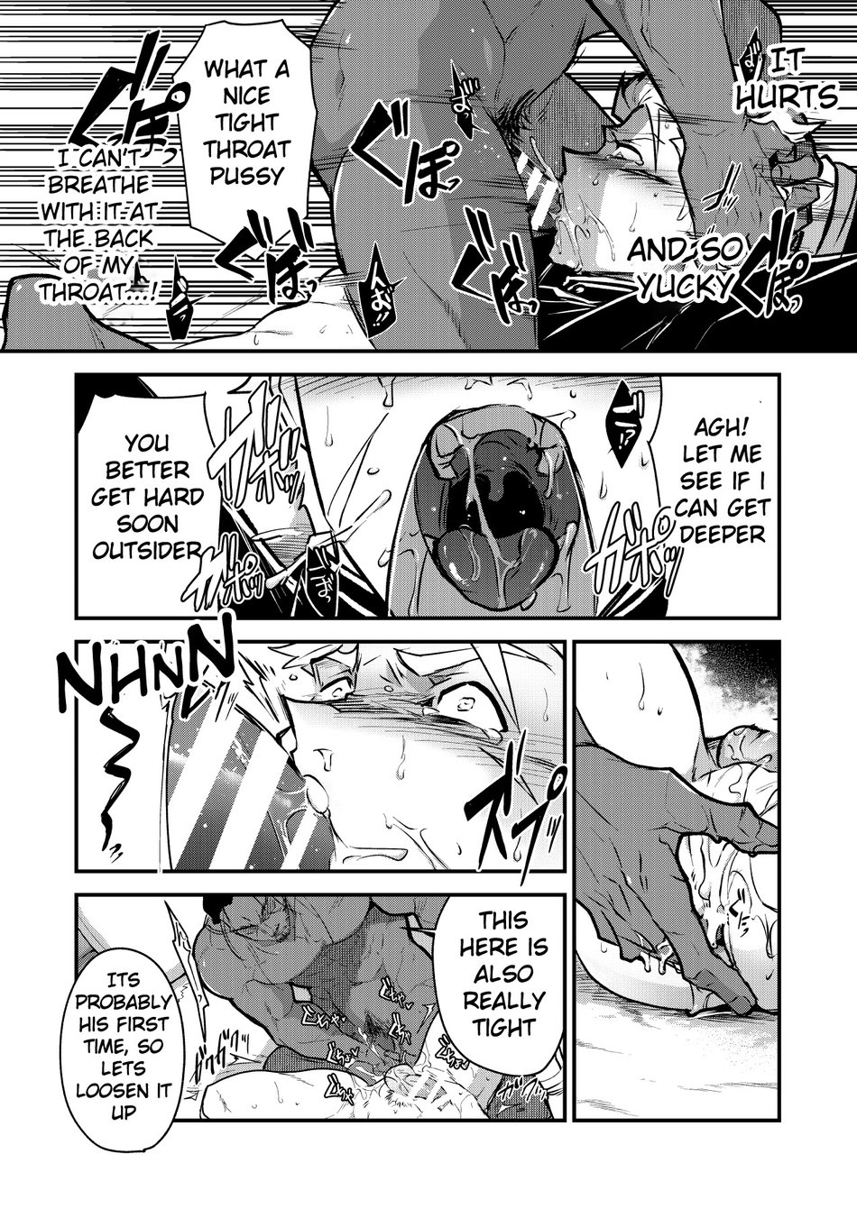 Kurotetsu no Yado Seidorei e to Otsu Kenshi | The Black Iron Inn: A Story of a Swordsman Who Becomes a Sex Slave page 12 original parody - dark skin muscle hentai manga - read online free