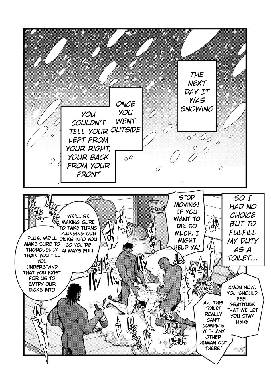 Kurotetsu no Yado Seidorei e to Otsu Kenshi | The Black Iron Inn: A Story of a Swordsman Who Becomes a Sex Slave page 22 original parody - dark skin muscle hentai manga - read online free