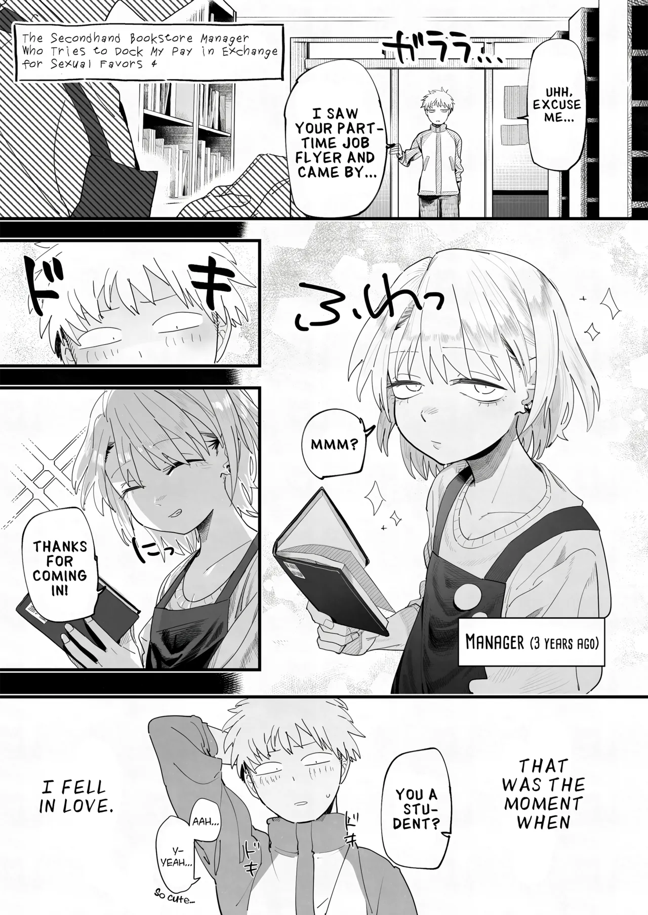 Tenchou ga Etchi na Koto to Hikikae ni Kyuryou o Kezuri ni Kuru !! | My Manager Docks My Pay In Exchange for Sexual Favors!!! page 17 original parody - handjob leg lock hentai manga - read online free