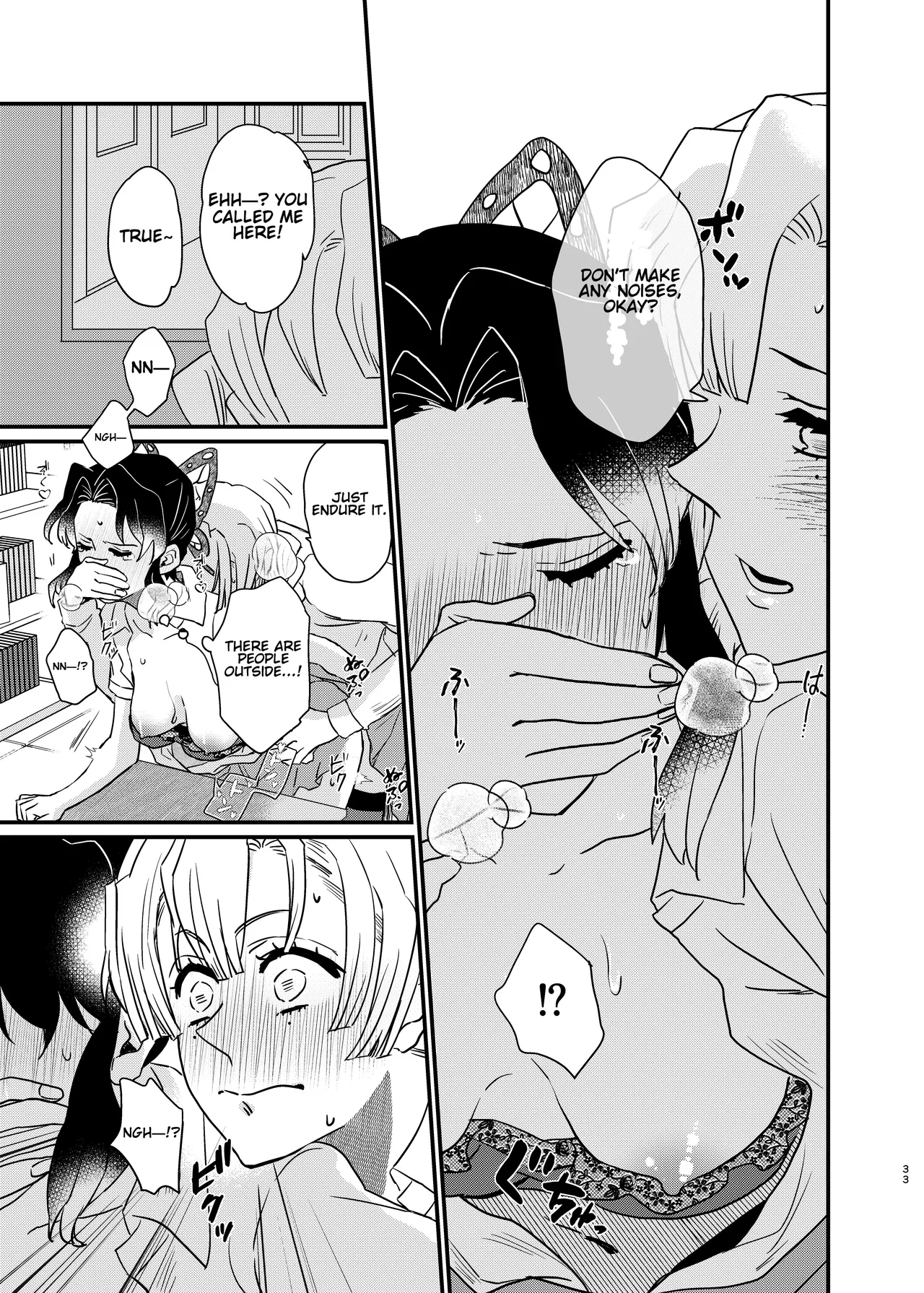 Watashi no Alpha page 33 featuring shinobu kochou kimetsu no yaiba parody - futanari big breasts hentai manga - read online free
