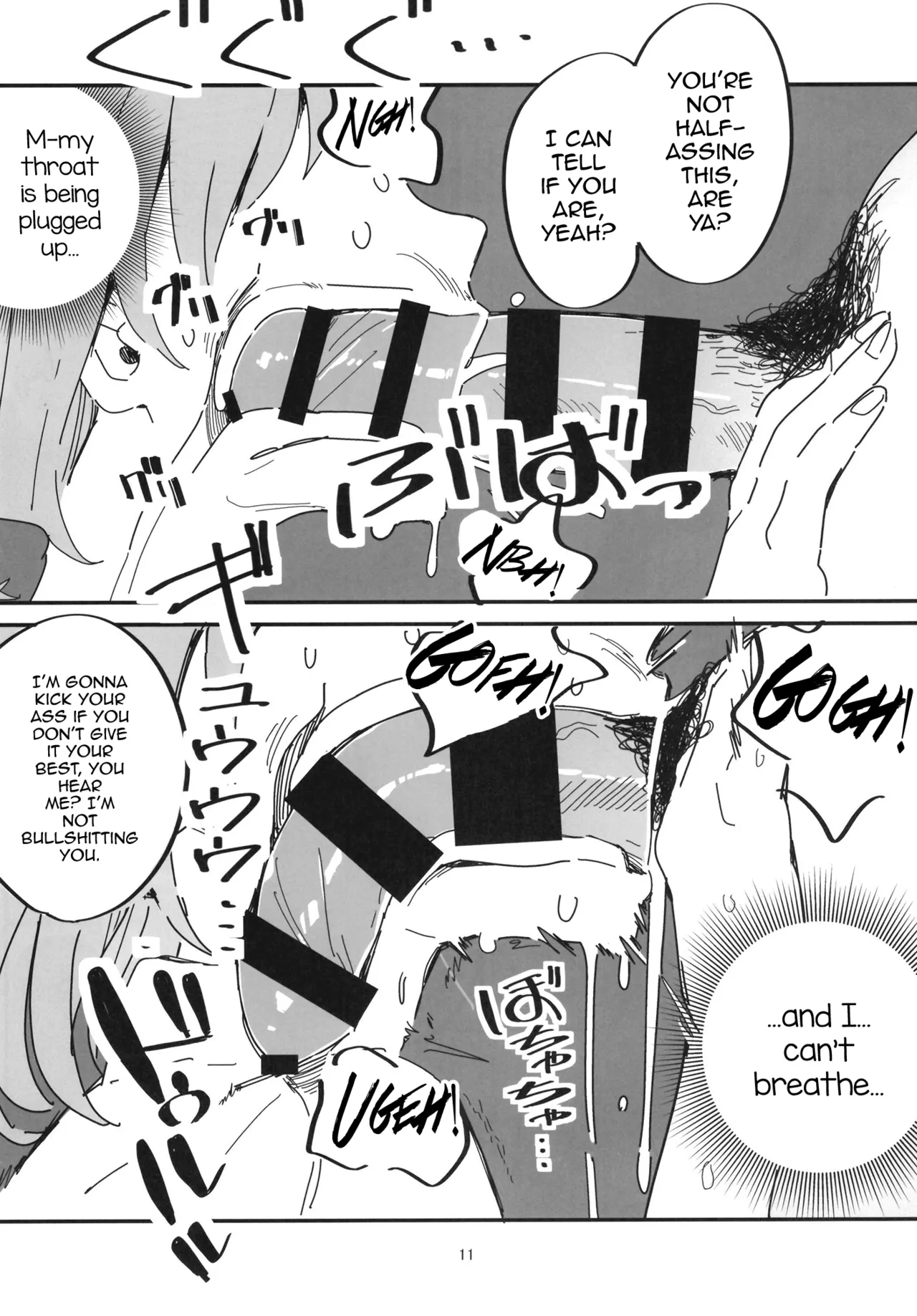 Senpai Josou Meirei page 11 original parody - blowjob blackmail hentai manga - read online free