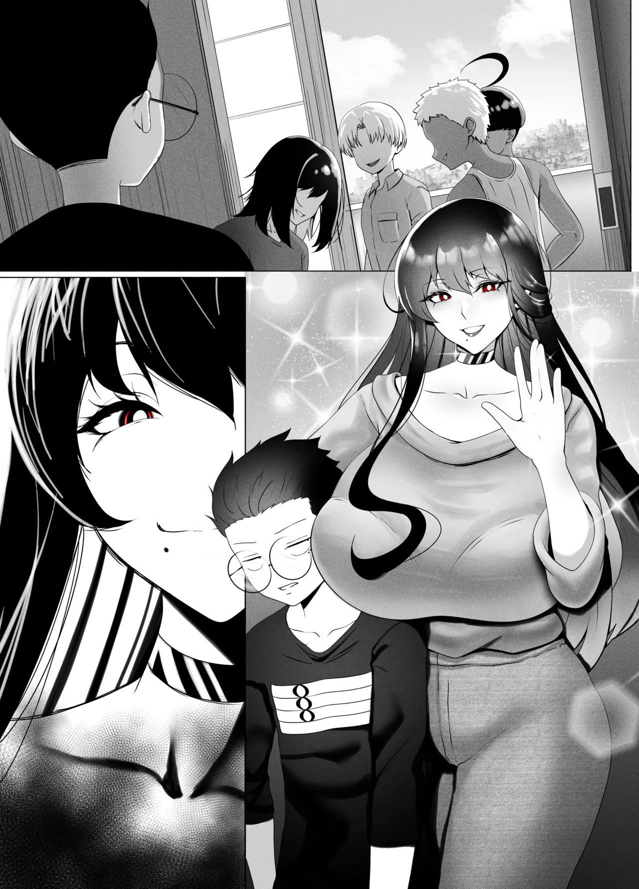 ANEOTO page 58 original parody - uncensored tall girl hentai manga - read online free
