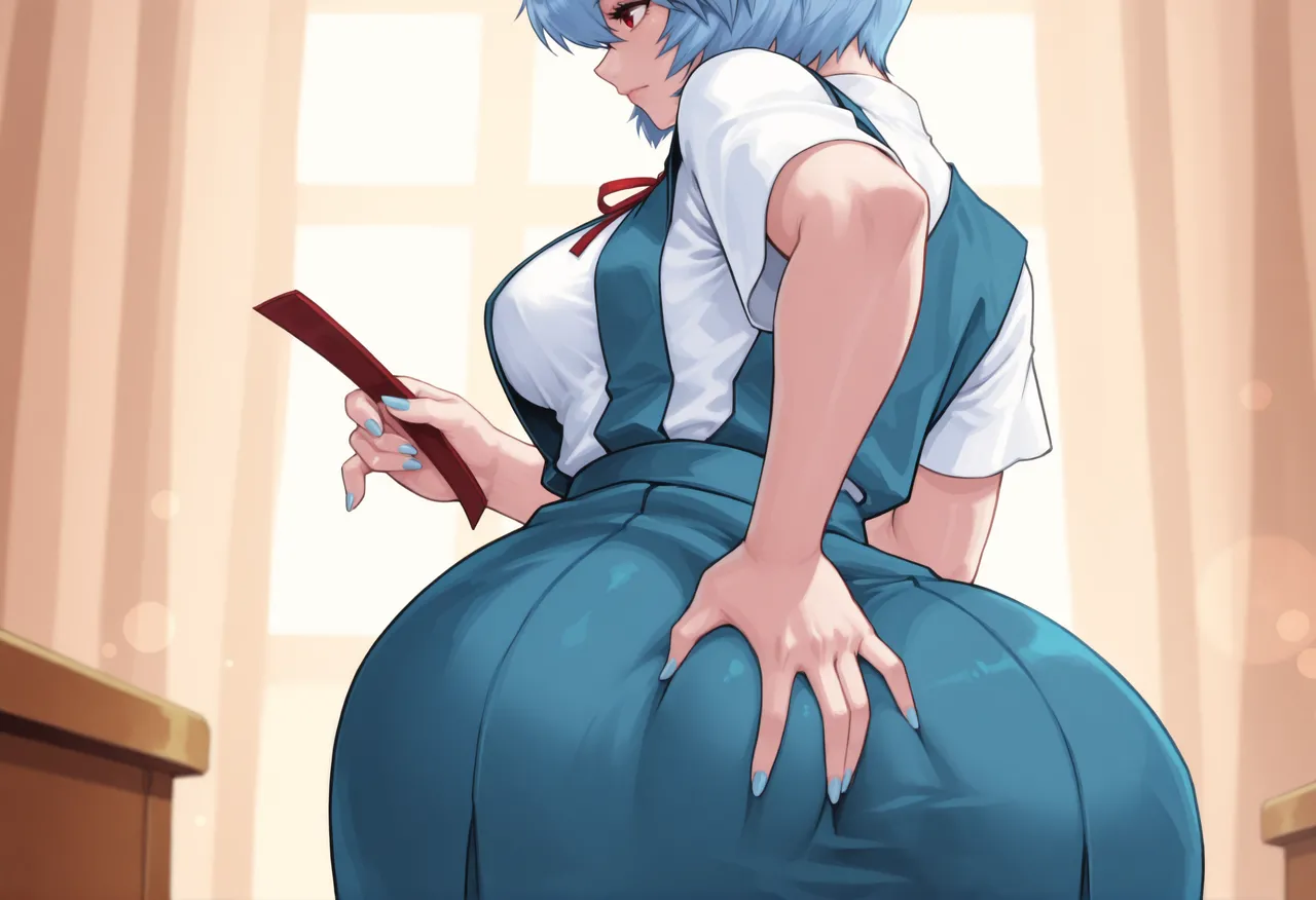 REI AYANAMI - EVANGELION - 140+ IMAGES kranken ai generated - Page 14