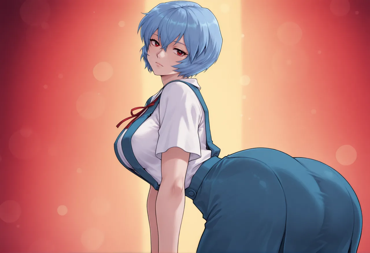 REI AYANAMI - EVANGELION - 140+ IMAGES kranken ai generated page 16 featuring rei ayanami neon genesis evangelion parody - big breasts uncensored hentai manga - read online free