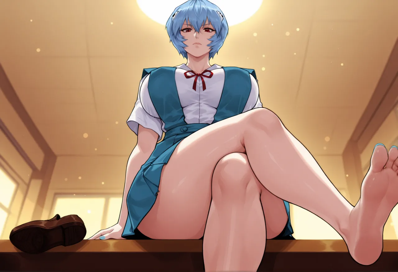 REI AYANAMI - EVANGELION - 140+ IMAGES kranken ai generated page 27 featuring rei ayanami neon genesis evangelion parody - big breasts uncensored hentai manga - read online free