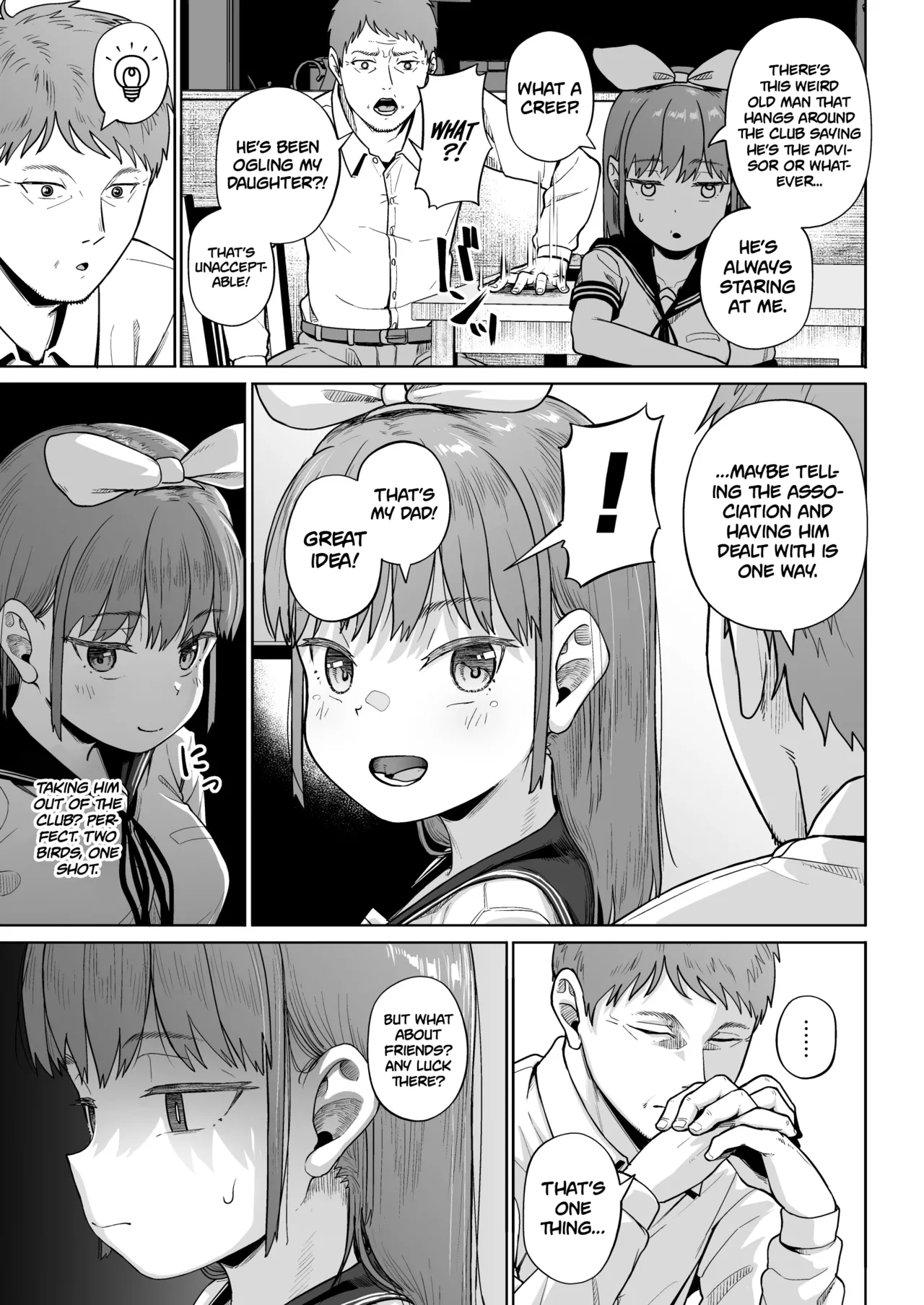 [Circle Mizusane (Mizusane)] Joshi Shashin-bu to Oji-san Shidouin 5 | Girls' Photography Club and the Uncle Instructor 5 [English] [Project Valvrein] page 10 original parody - sole male x-ray hentai manga - read online free