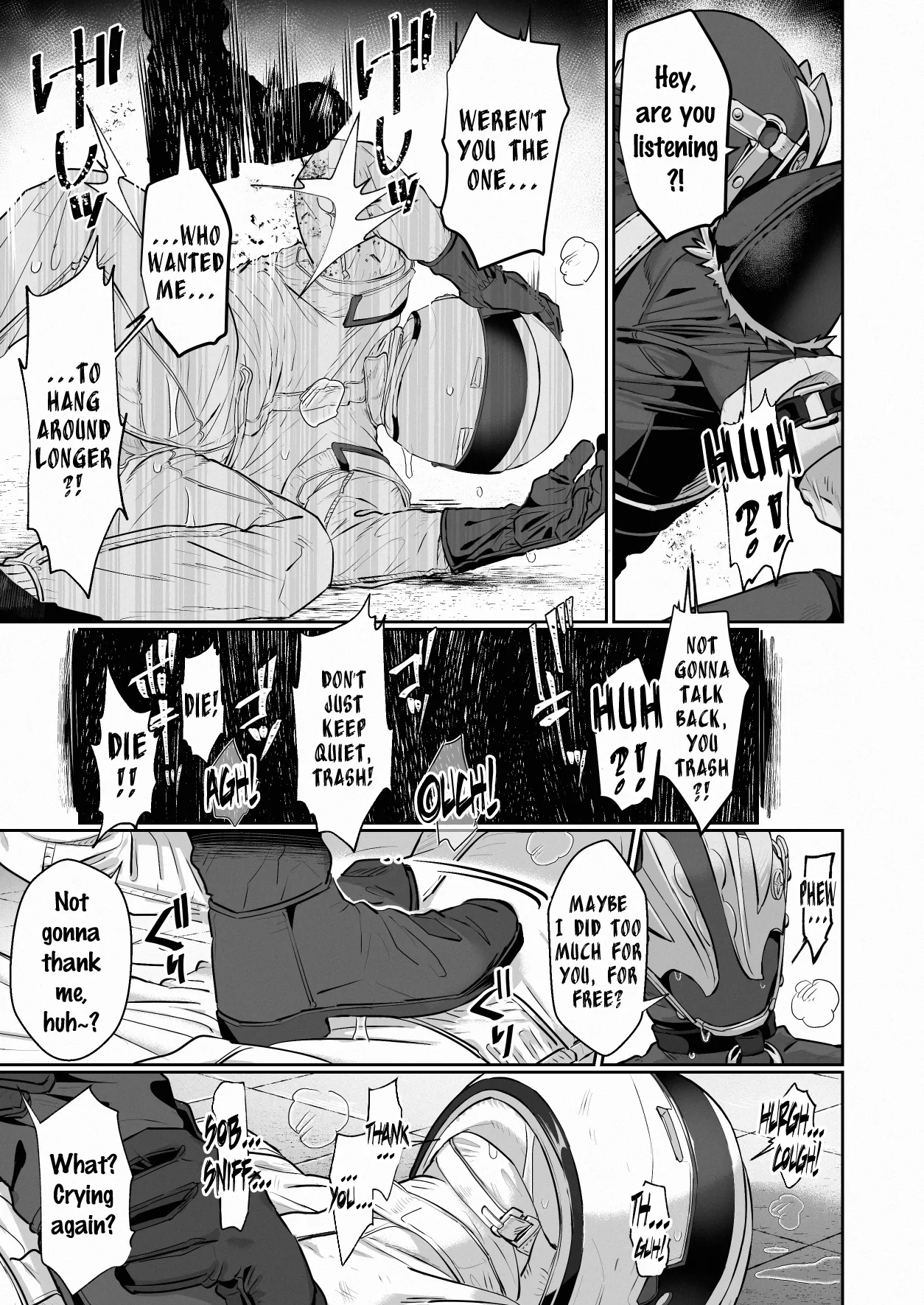 White Full-Face Helmet Consensual Sex Manga page 23 original parody - gloves anal hentai manga - read online free