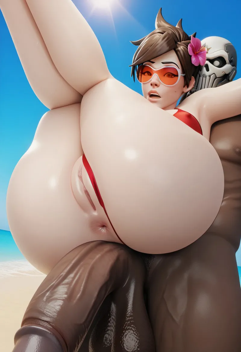 Tracer Works page 86 featuring tracer overwatch parody - big penis ai generated hentai manga - read online free