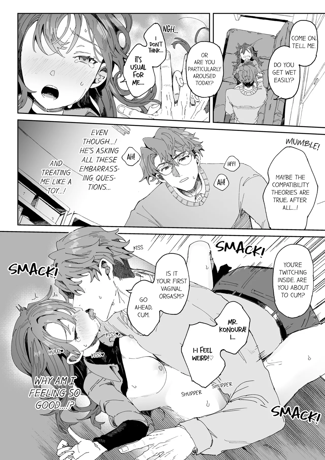 [Otsui Mikage (Otomeshi Mikage)] Kenkyuu Naiyou wa Seikan Kaihatsu!? ~Wata-chan wa Kyouju no H na Jikkendai~ | Researching Sexual Development!? -Wata Becomes Her Professor's Test Subject for Sex- Chapter 1-8 [English] page 19 - sole female sole male hentai manga - read online free