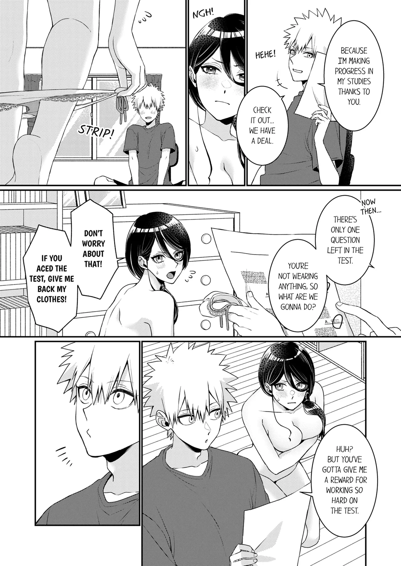 'Sensei, Sounyuu Rete mo Iinda yo ne?' ~ Oshi ni Yowai Kateikyoushi, Oshiego SEX ni Hame Makete | Can I Stick it in, Teacher? An Easily Persuaded Private Tutor Gives in to Having Sex With Her Student Chapter 1-8 page 30 - full censorship teacher hentai manga - read online free