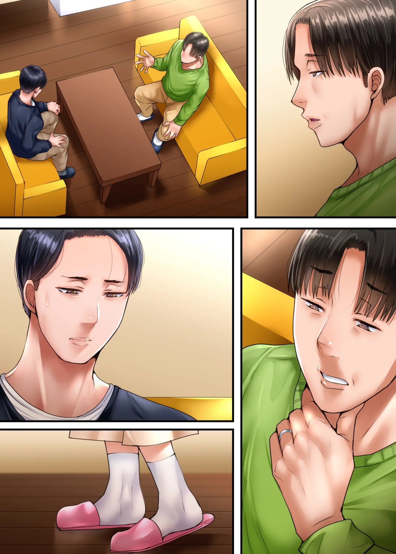 Kaigai Shusshin no Shinkon Tsuma ga Hoka no Otoko to Yaritai to Dogezashite Kimashita page 159 - milf big breasts hentai manga - read online free