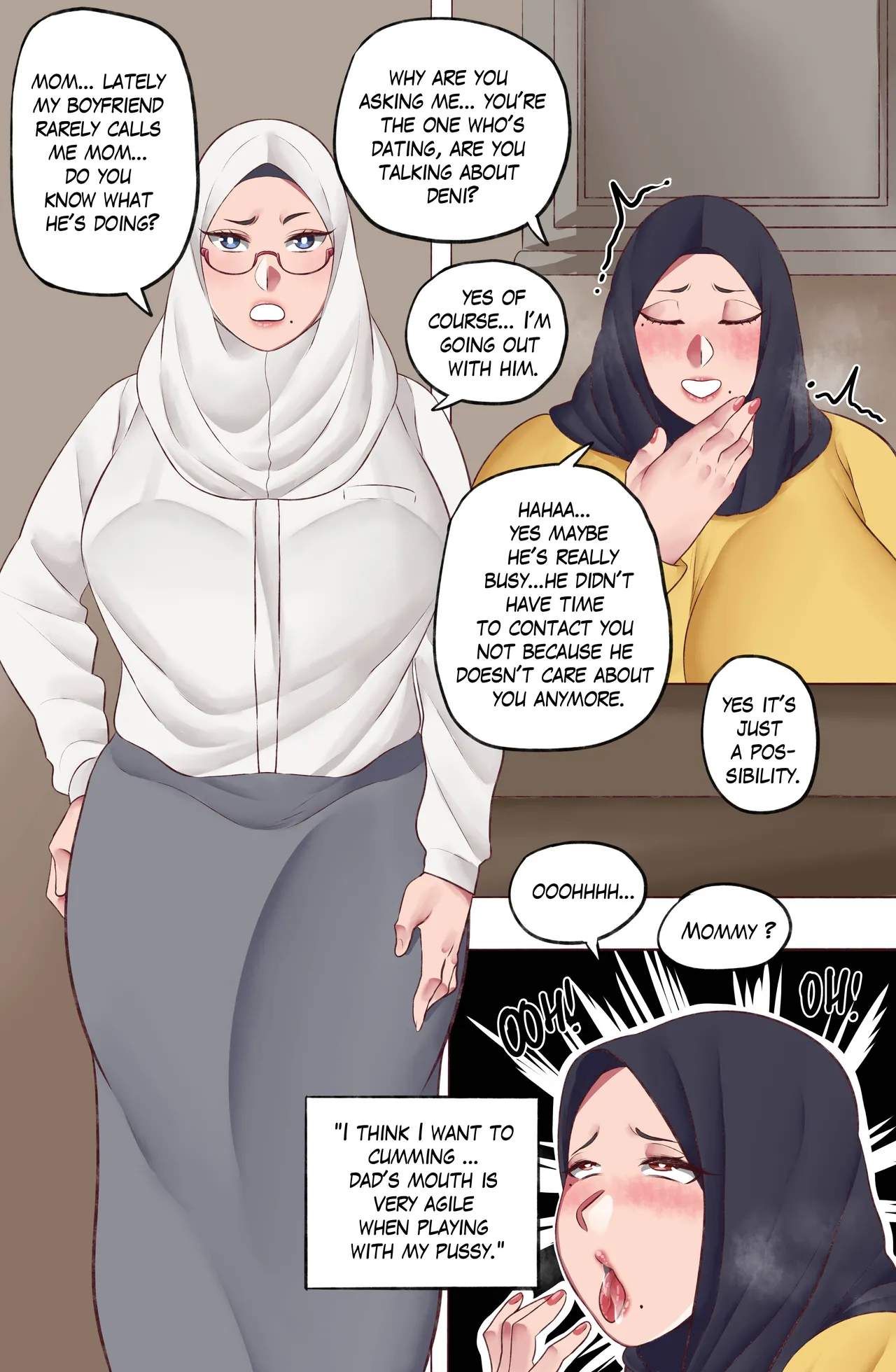 Widia and Daddy remake 1 page 14 original parody - big breasts netorare hentai manga - read online free