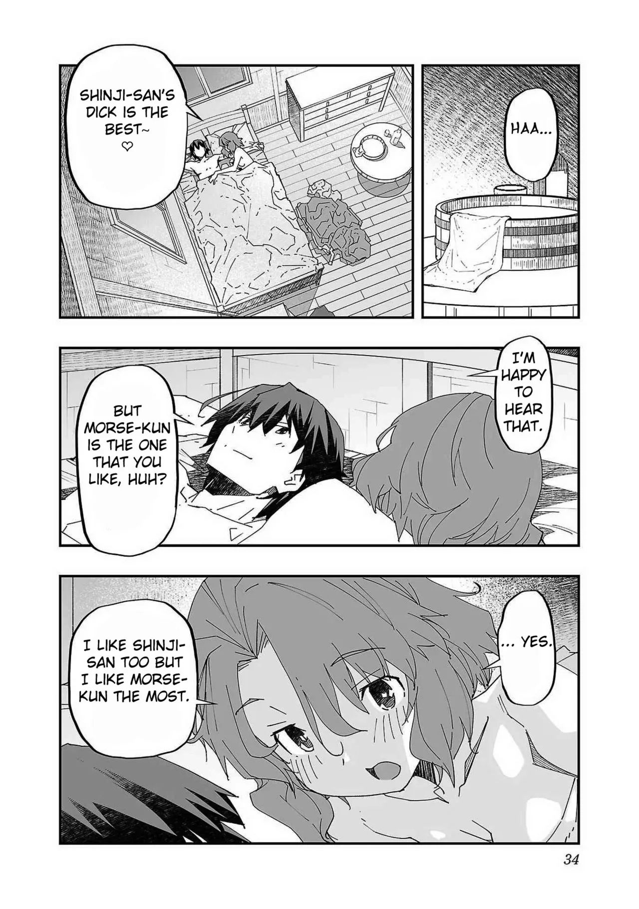 [Itosugi Masahiro × Majikari × Makuwauni] Netori Mahoutsukai no Bouken Volume 1 ch.1-3 | The Cuckolding Wizard’s Adventure VOL 1 ch.1-3 [English] [Fated Circle] page 35 - full censorship paizuri hentai manga - read online free