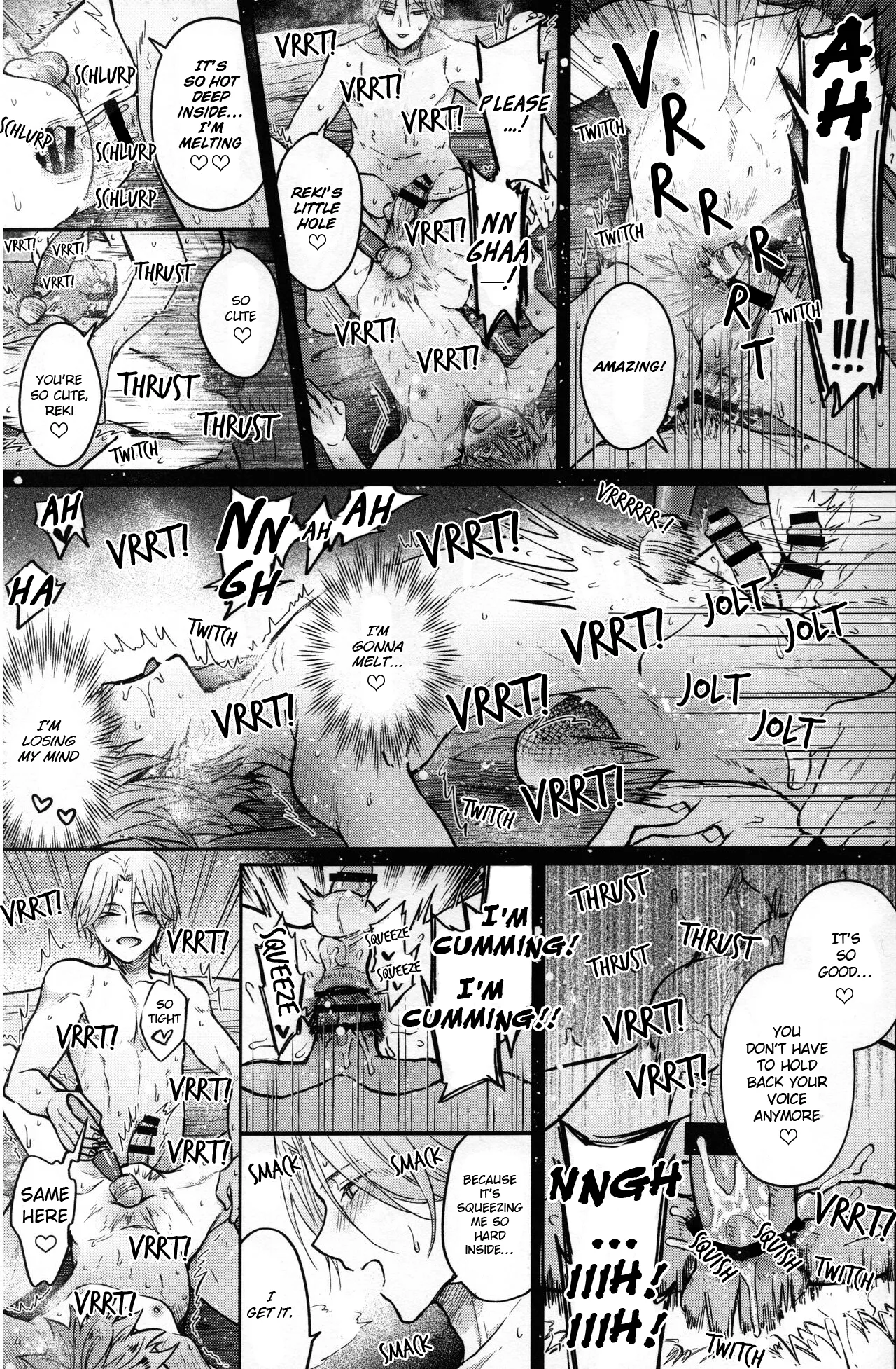 LoveHo is Wonderland page 21 featuring langa hasegawa sk8 the infinity parody - prostate massage urination hentai manga - read online free