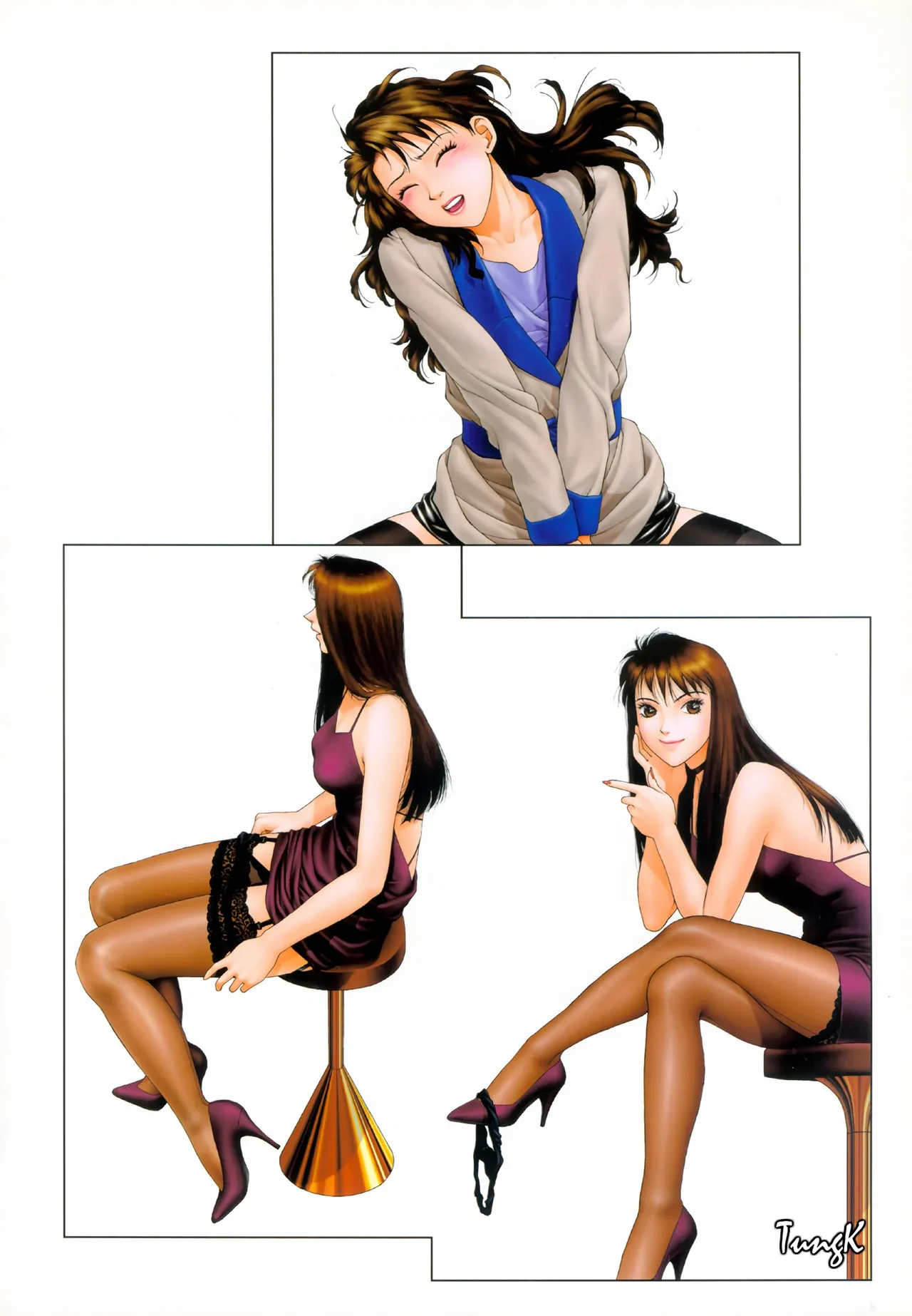 YuiShop 1-4 page 52 - full color thigh high boots hentai manga - read online free
