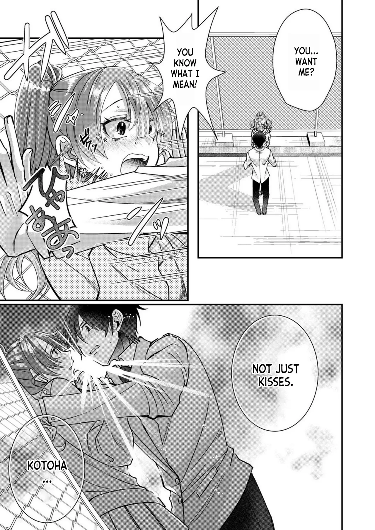 Eroge Sekai ni Tensei Shita ore ga, Oshi e no ai de Netorare Hiroin o Shiawaseni Suru. ch.1-8 page 58 - kissing big breasts hentai manga - read online free