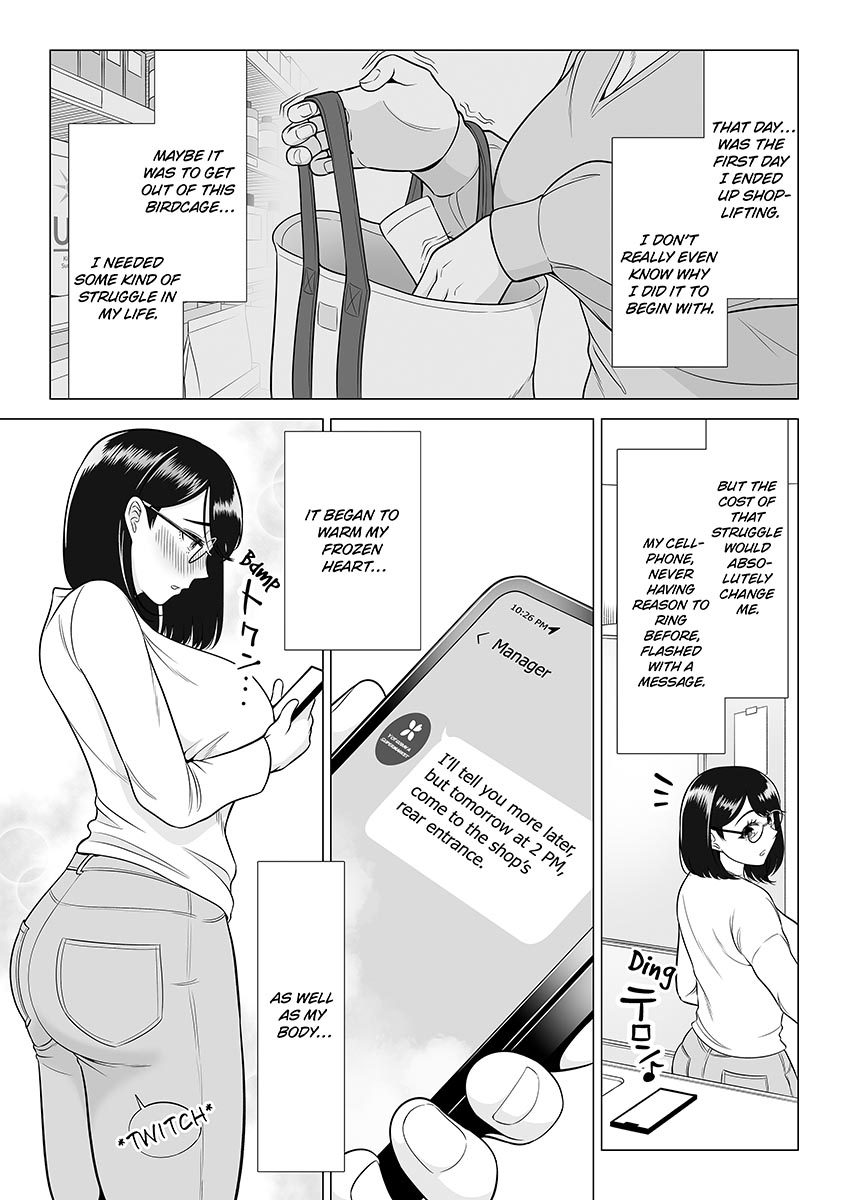 Manbiki Hitozuma Keep Tenchou | The Shoplifting Housewife and the Store Manager page 56 original parody - sole female sole male hentai manga - read online free