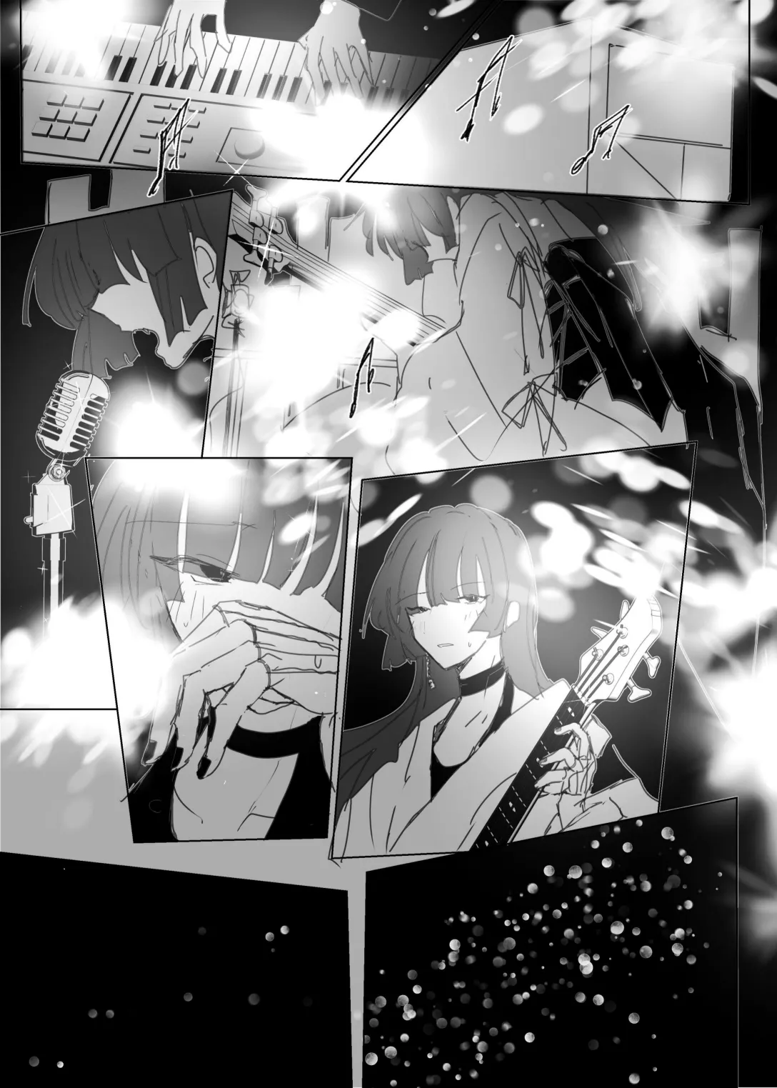 Pink medicine page 24 featuring kikuri hiroi bocchi the rock parody - yuri females only hentai manga - read online free