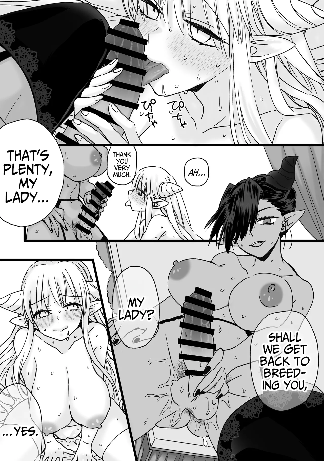My Maid Has A Bottomless Libido page 34 original parody - maid futanari hentai manga - read online free