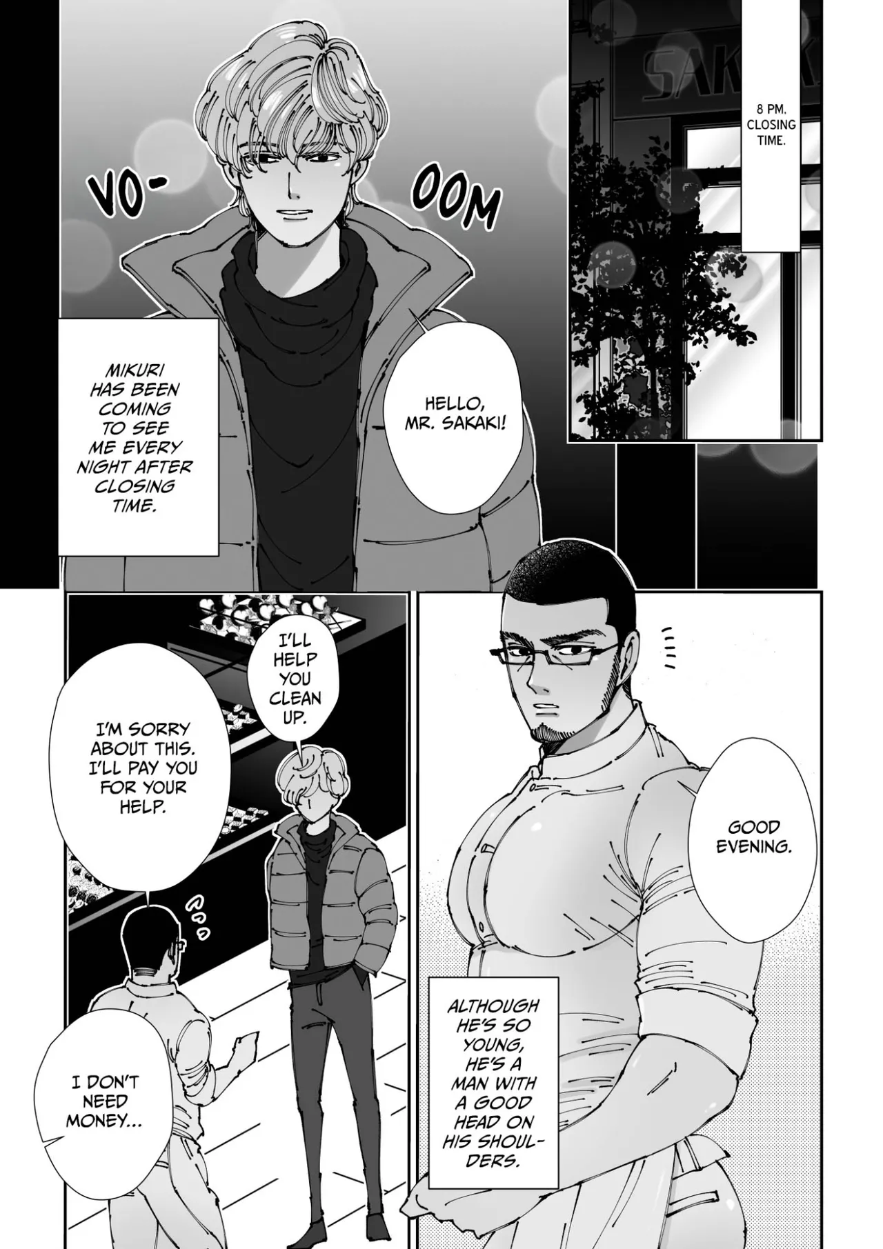 Chocolatier | The Chocolatier Chapters 1-3 + Extra page 37 - glasses muscle hentai manga - read online free