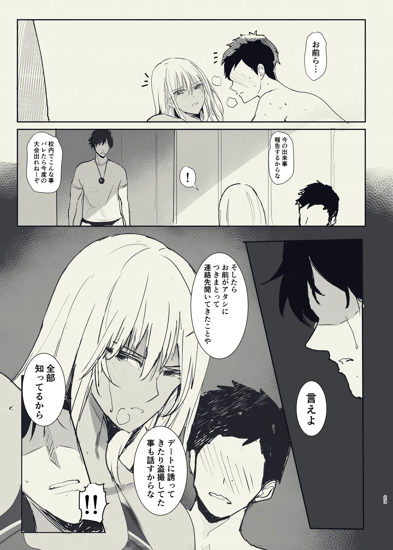 Ore no Osananajimi ga Yarimoku-kei no Coach ni Me o Tsukerareteiru ga... page 23 original parody - squirting sweating hentai manga - read online free