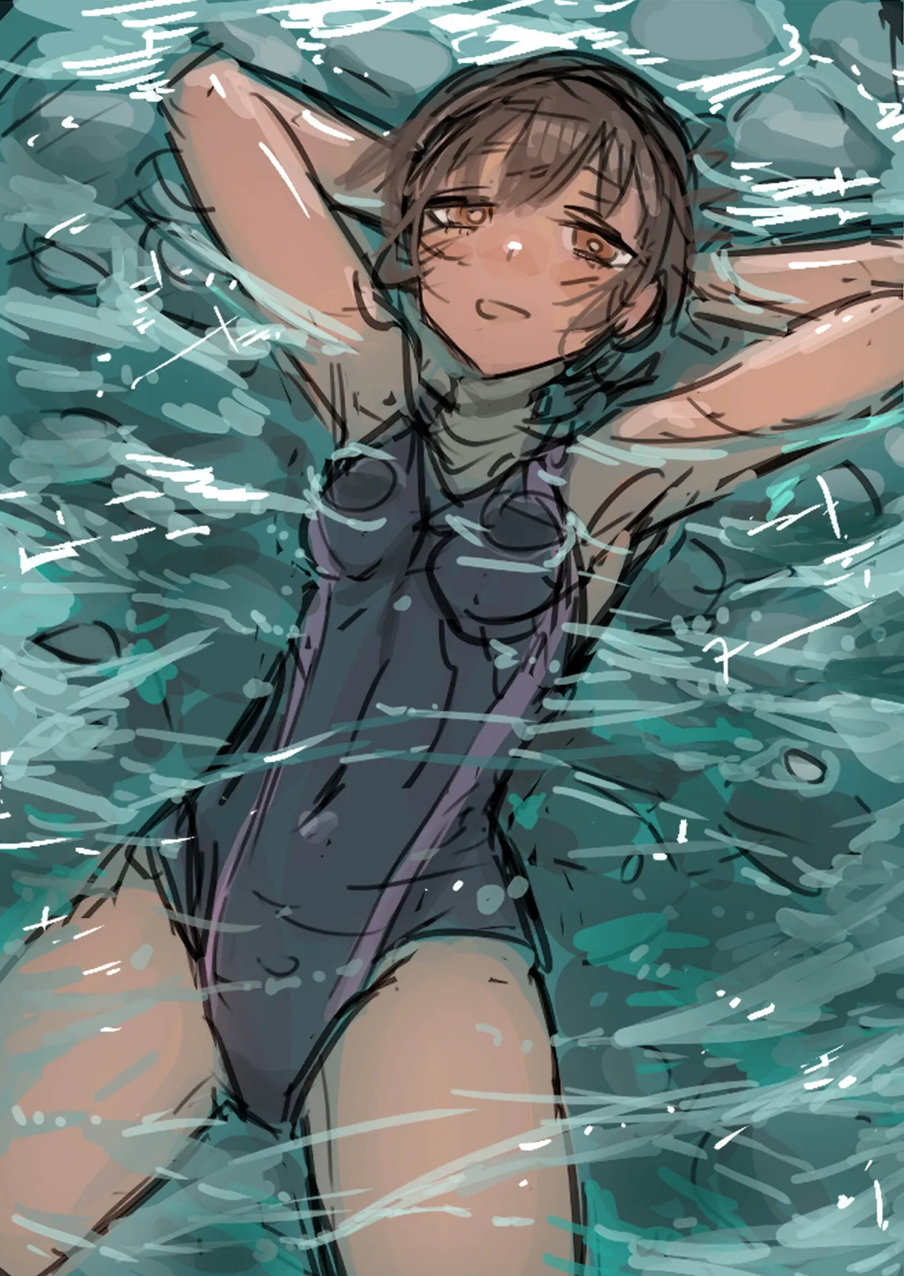 Hiyake Bishoujo ga Yuuwaku Shite Kurunda ga page 184 - sole female sole male hentai manga - read online free