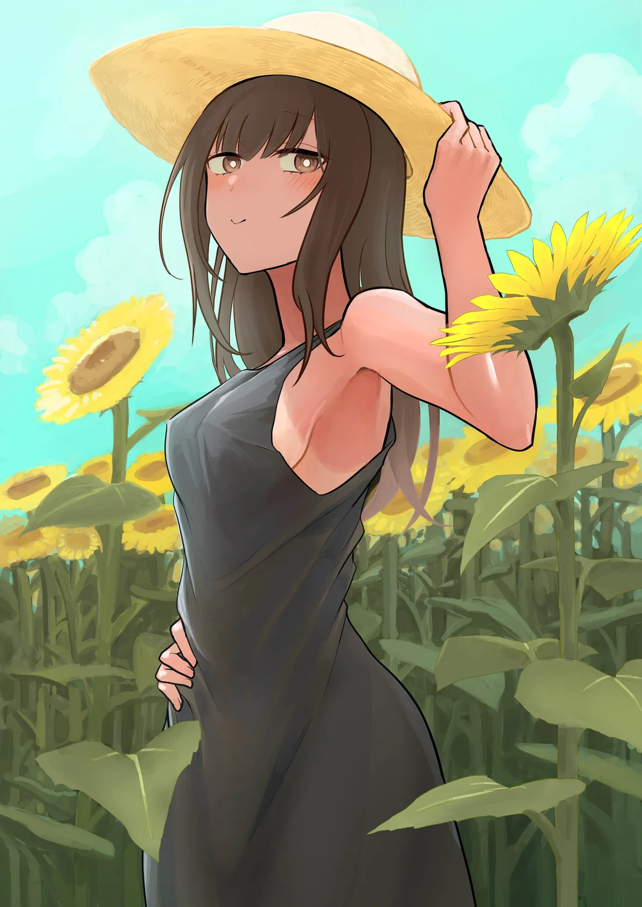 Hiyake Bishoujo ga Yuuwaku Shite Kurunda ga page 197 - sole female sole male hentai manga - read online free