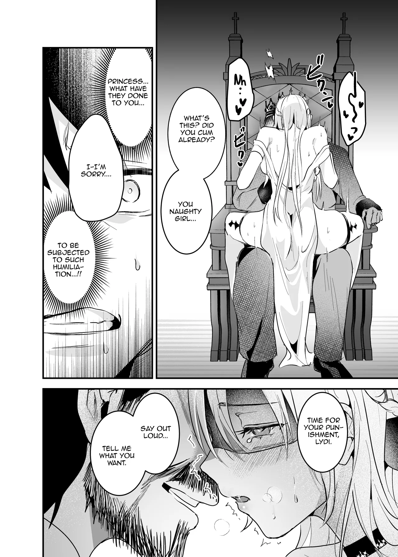 Oujo Kanraku 2 | Princess Fall 2 page 22 original parody - sole female sole male hentai manga - read online free