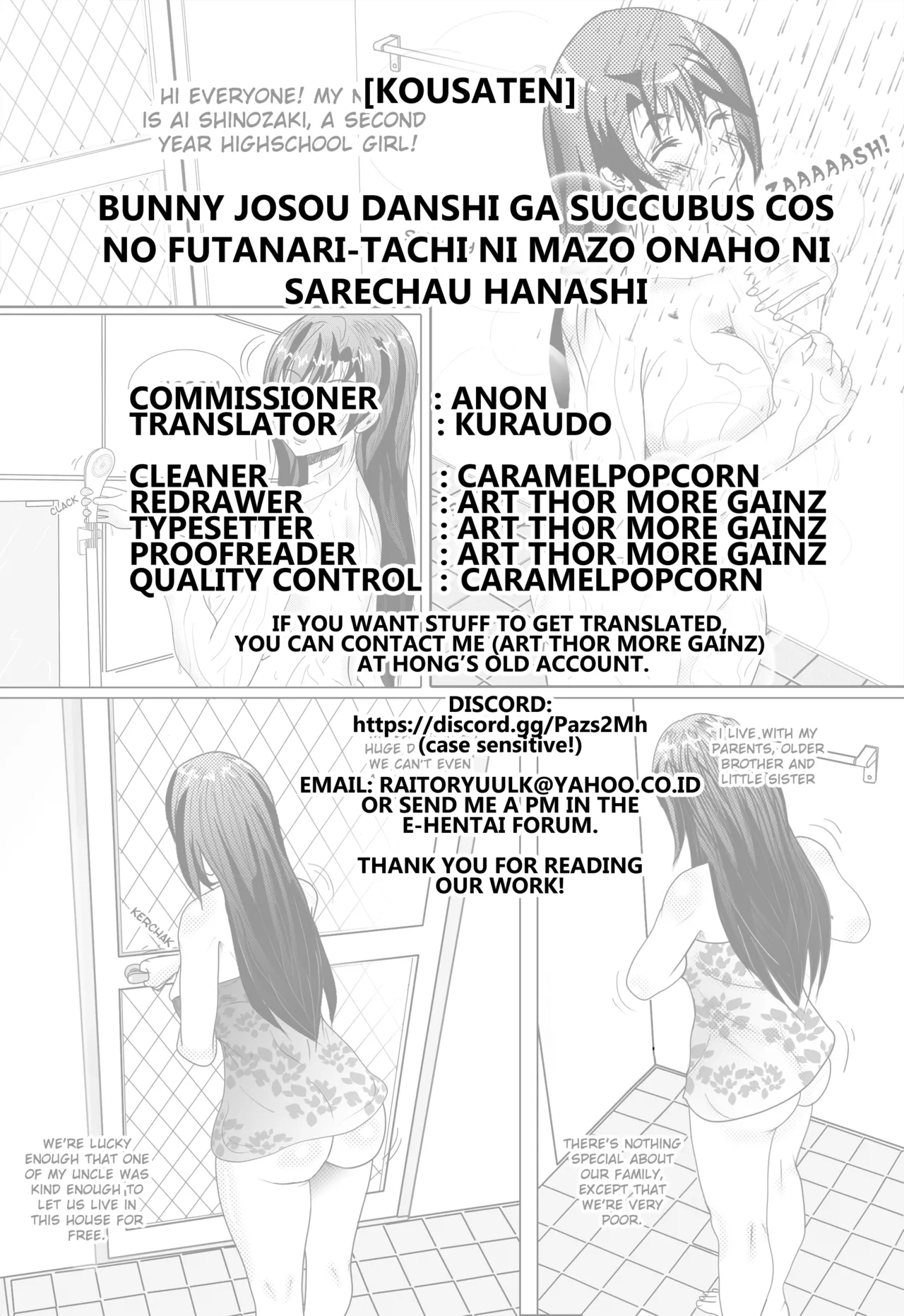 Bunny Josou Danshi ga Succubus Cos no Futanari-tachi ni Mazo Onaho ni Sarechau Hanashi page 34 original parody - big breasts group hentai manga - read online free