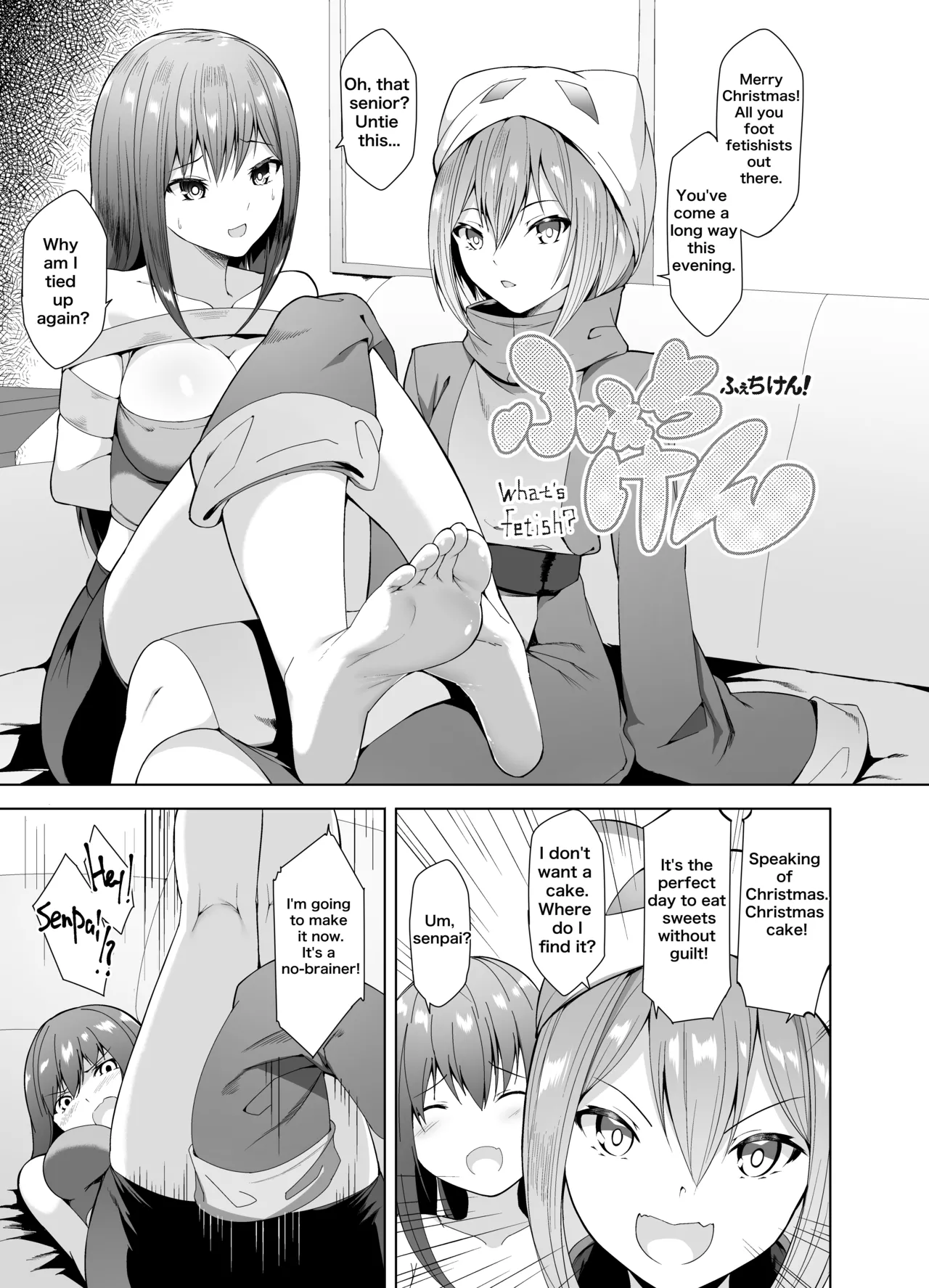 Fechiken! page 62 original parody - squirting bondage hentai manga - read online free