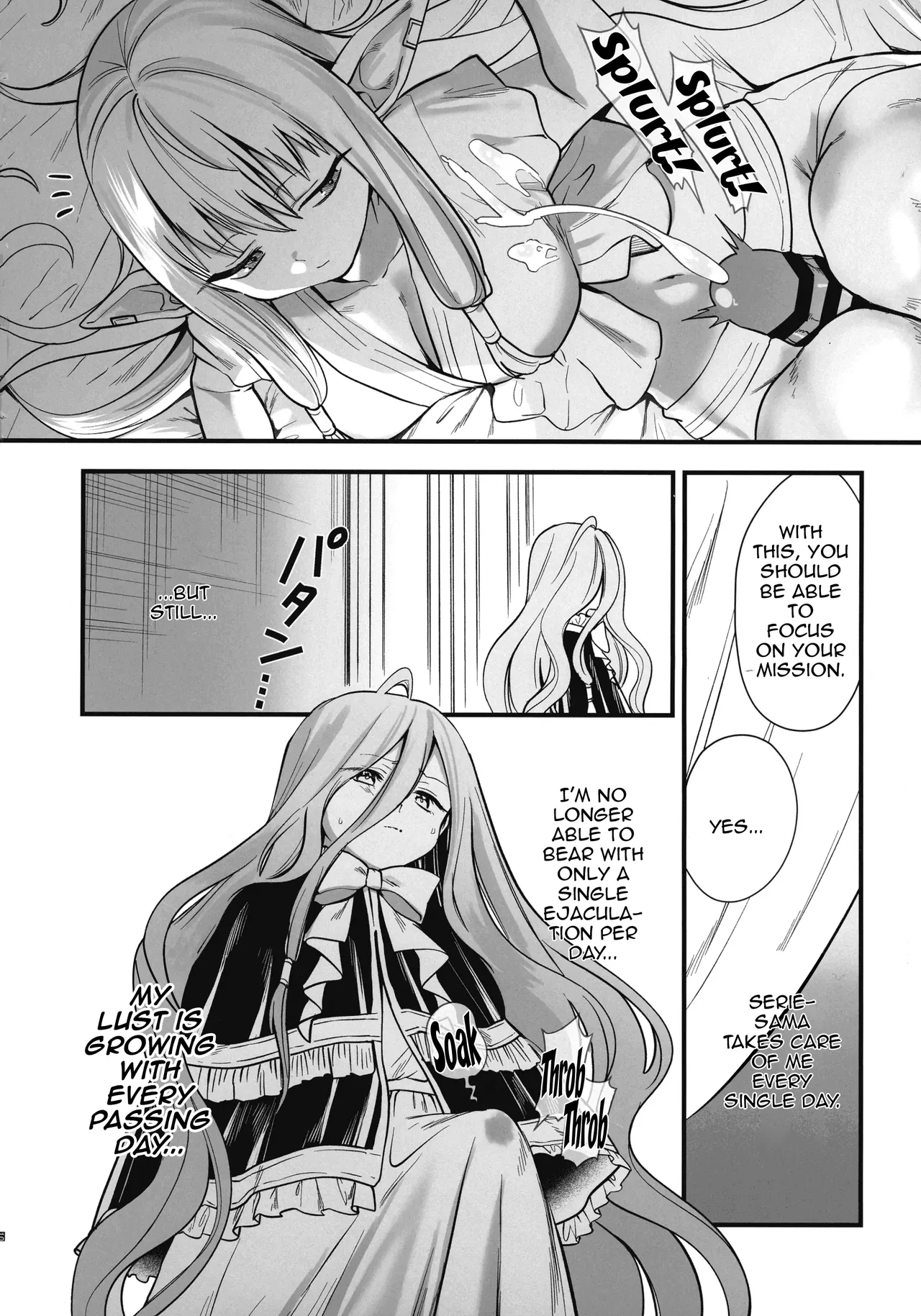 Deshi no Osewa wa Dai Mahoutsukai no Oshigoto | Looking After One's Disciples Is A Great Mage's Responsibility page 11 featuring serie sousou no frieren parody - futanari elf hentai manga - read online free