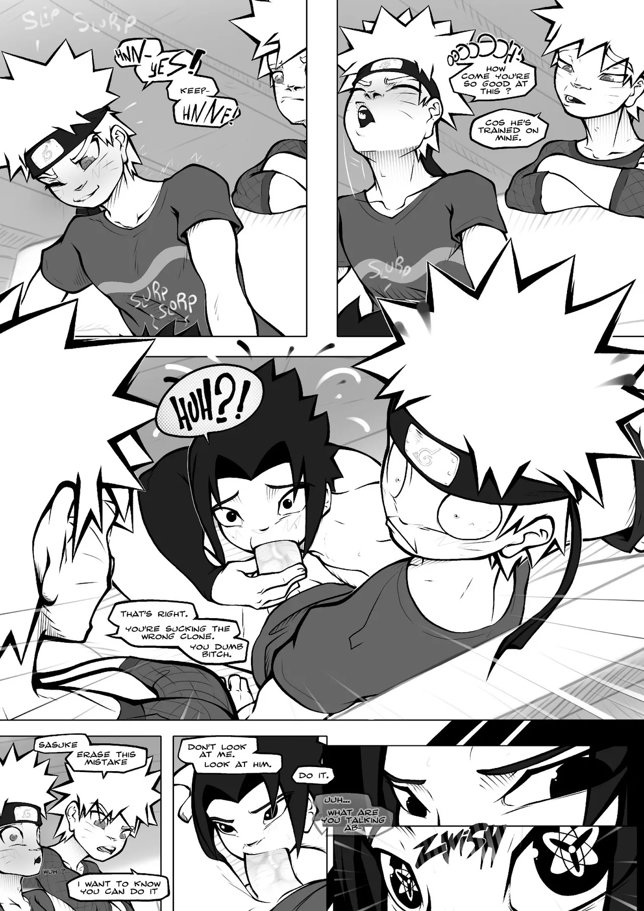 ‪VonBoche - In The Shadow page 21 featuring sasuke uchiha naruto parody - muscle anal hentai manga - read online free