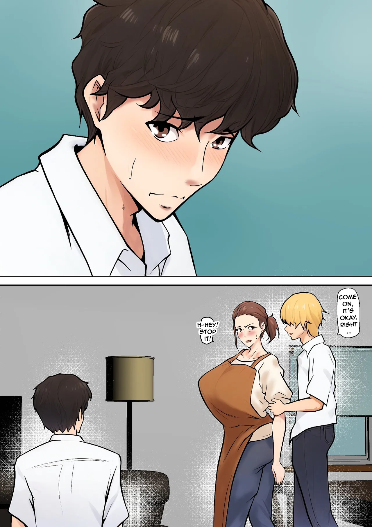 Musuko no Tomodachi to no Giji Renai | PSEUDO ROMANCE WITH MY SON FRIEND page 14 original parody - sole female sole male hentai manga - read online free