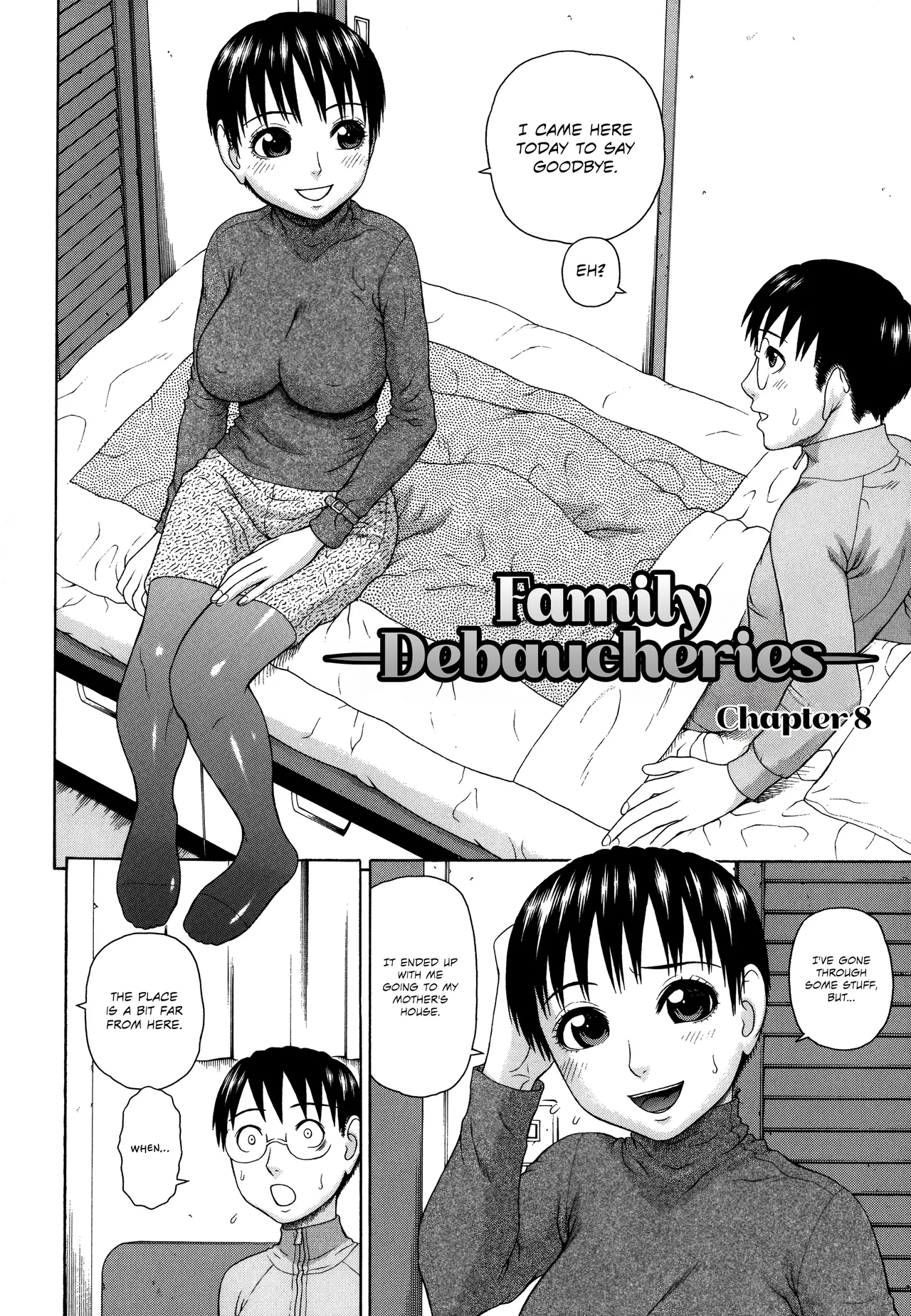Kazoku Tanran | Family Debaucheries page 210 - sole male nakadashi hentai manga - read online free