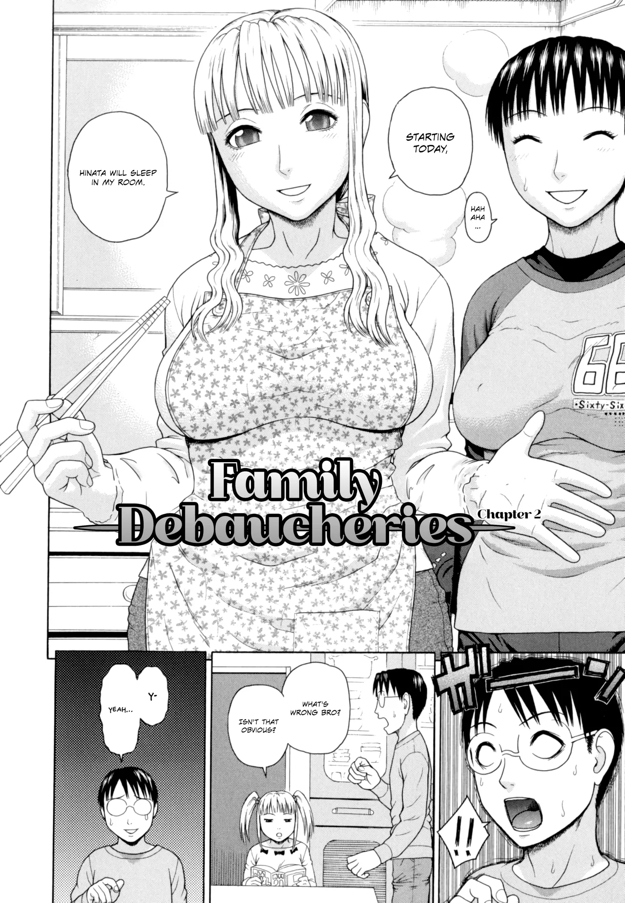 Kazoku Tanran | Family Debaucheries page 32 - sole male nakadashi hentai manga - read online free