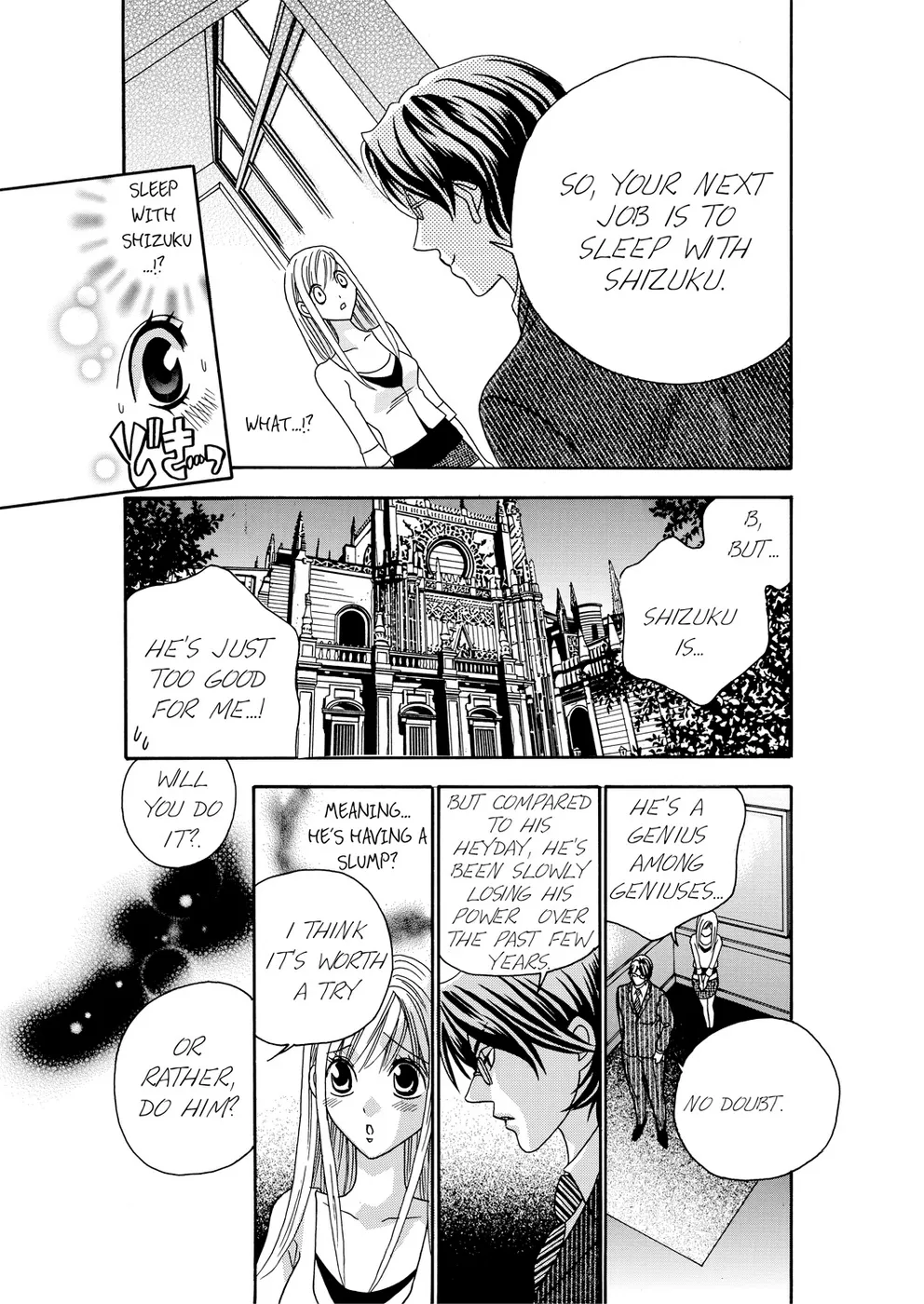 [Rio Fukuda] Kyousei § Idenshi Kouhai - Tensai no Kodane wo Harame! | Genetic Potential Chapters 1-4 (Complete) [English] page 42 - fingering hentai manga - read online free