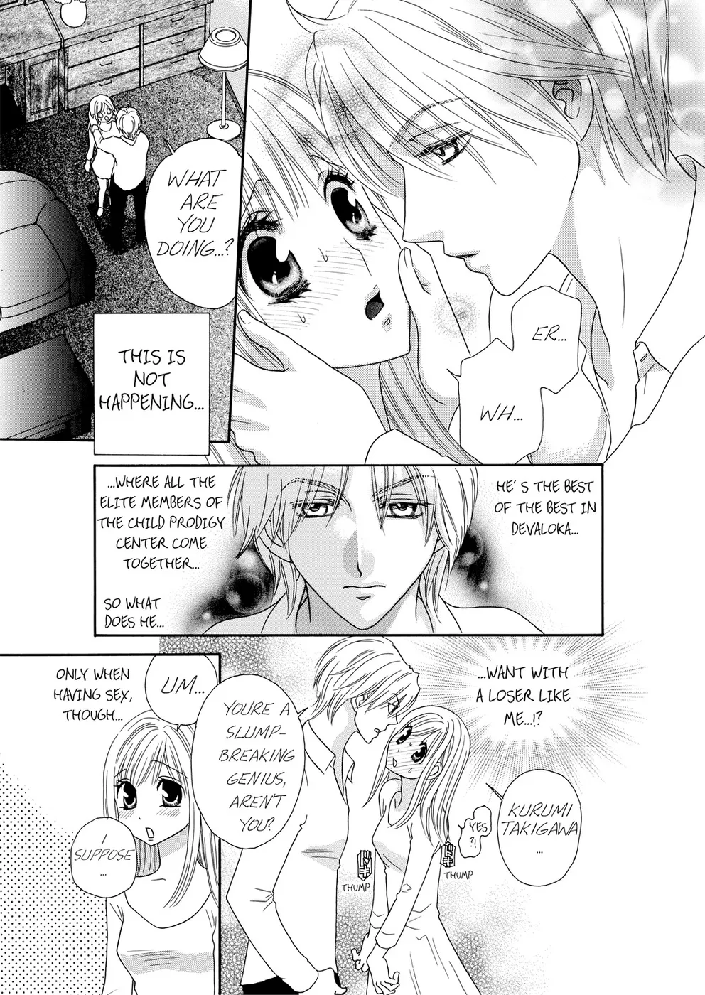 [Rio Fukuda] Kyousei § Idenshi Kouhai - Tensai no Kodane wo Harame! | Genetic Potential Chapters 1-4 (Complete) [English] page 55 - read online free