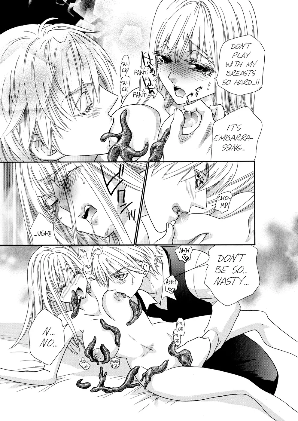 [Rio Fukuda] Kyousei § Idenshi Kouhai - Tensai no Kodane wo Harame! | Genetic Potential Chapters 1-4 (Complete) [English] page 67 - fingering hentai manga - read online free