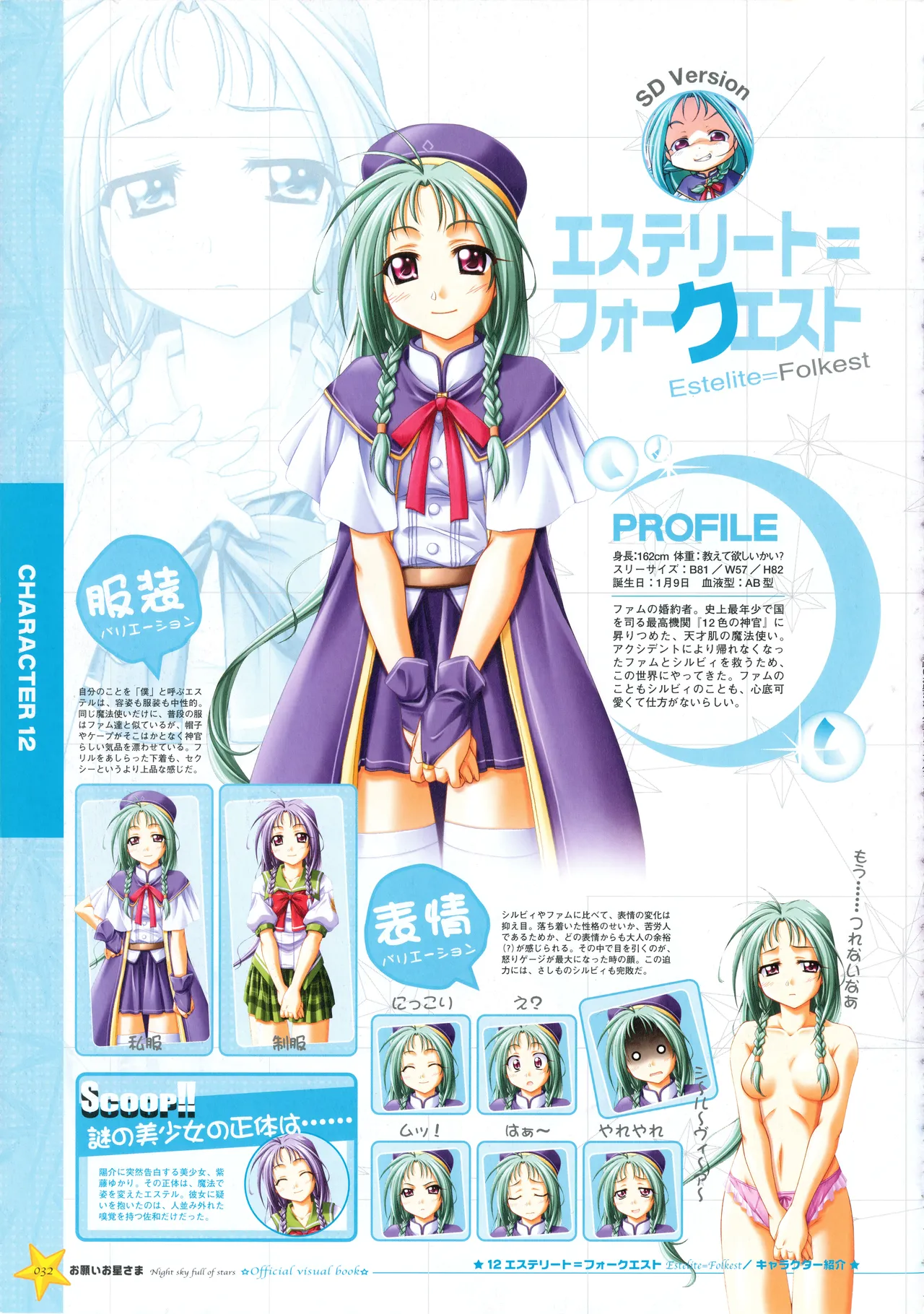 Onegai Ohoshi-sama Visual Fanbook page 40 original parody - group ffm threesome hentai manga - read online free