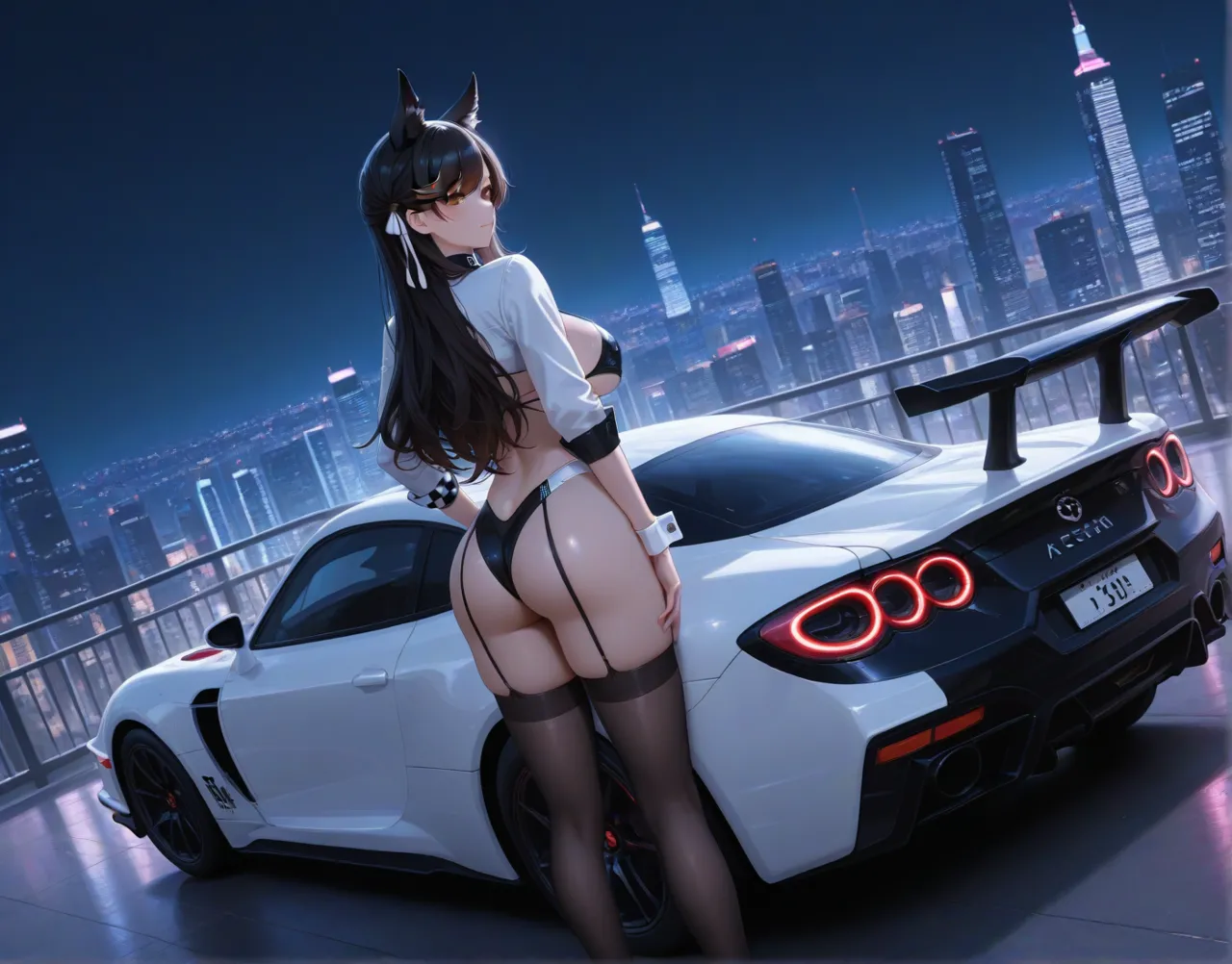 [Sunny] Atago Stunning Speedster (Race Queen) 335 pics (Azur Lane) [AI Generated] page 31 featuring atago azur lane parody - big breasts race queen hentai manga - read online free