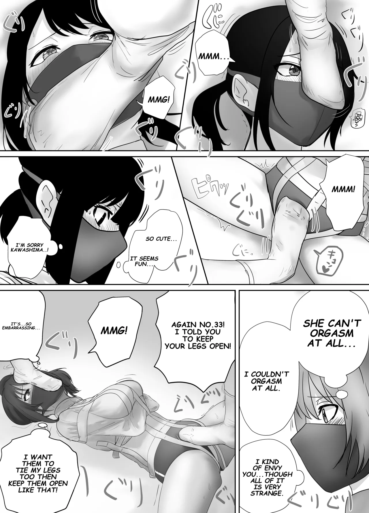 Prisoners Punished With Straitjacket page 13 original parody - big breasts gag hentai manga - read online free