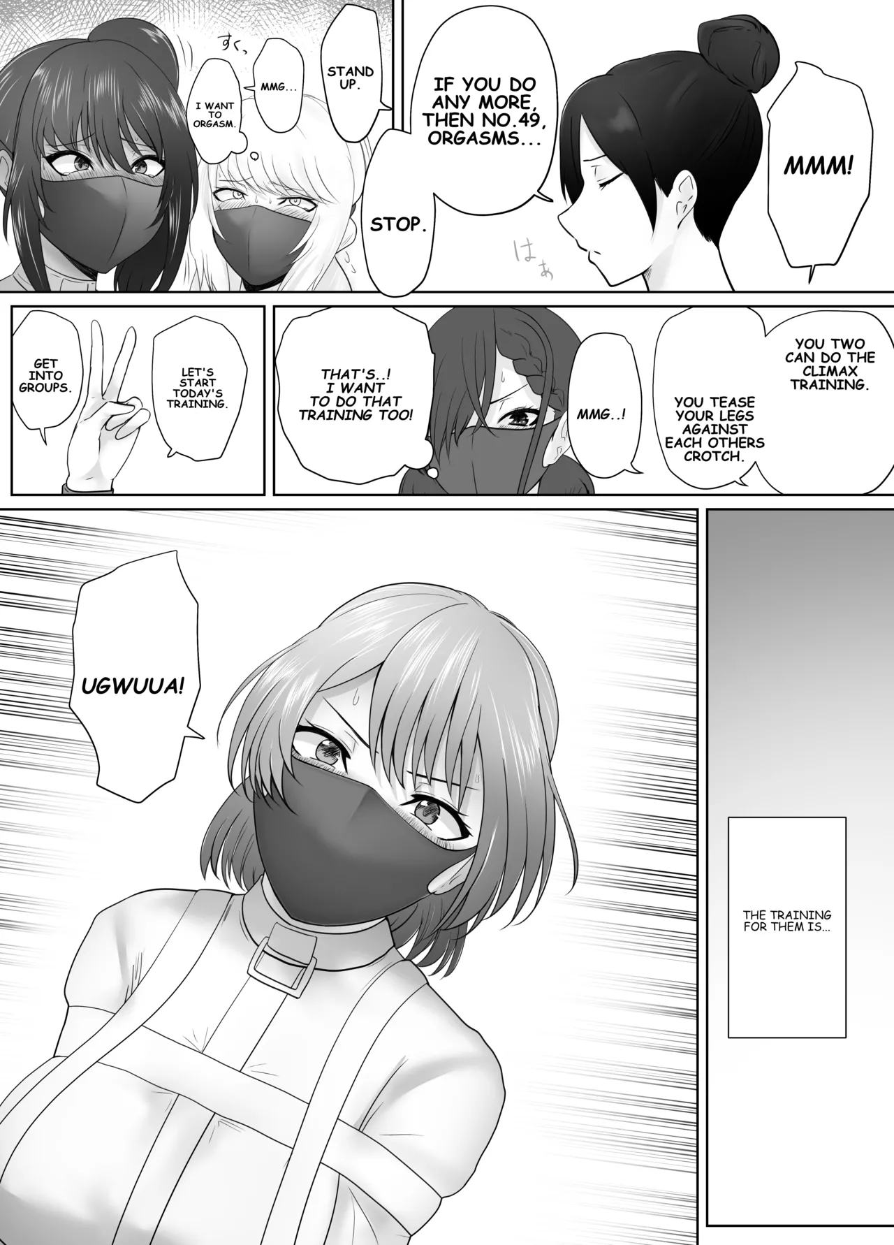 Prisoners Punished With Straitjacket page 9 original parody - big breasts gag hentai manga - read online free