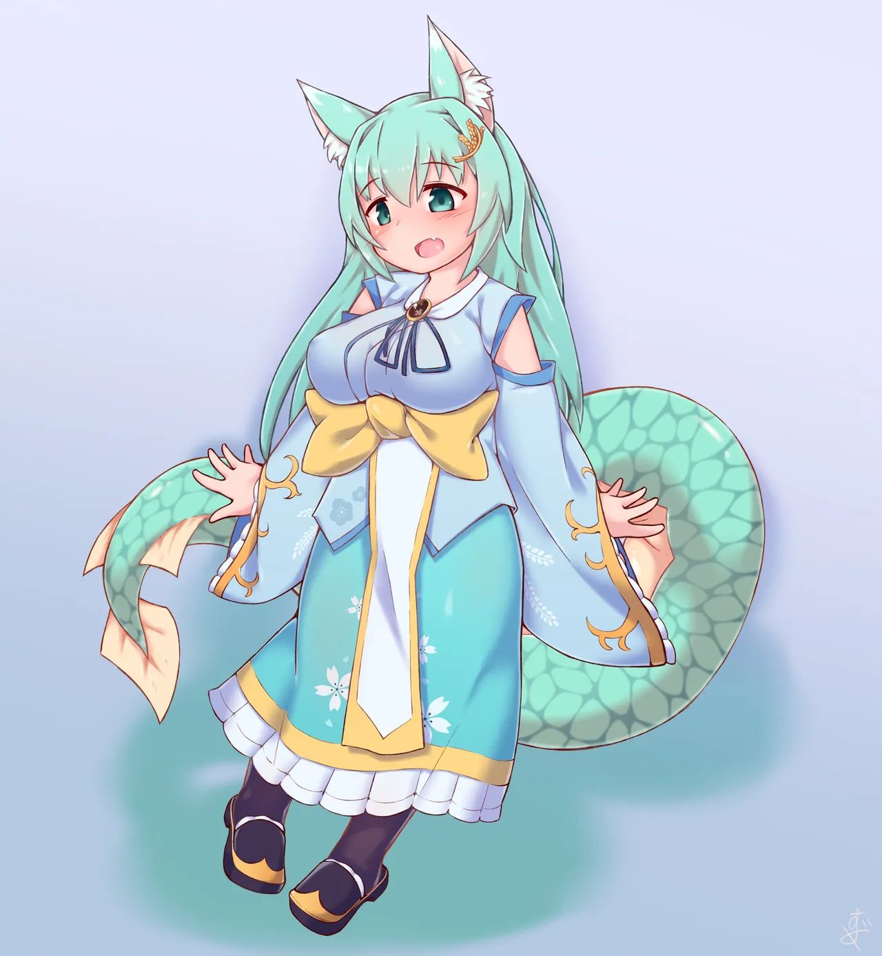 [Sudumeno oyado] Skeb + alpha -illustration collection- 3 page 26 original parody - futanari monster girl hentai manga - read online free