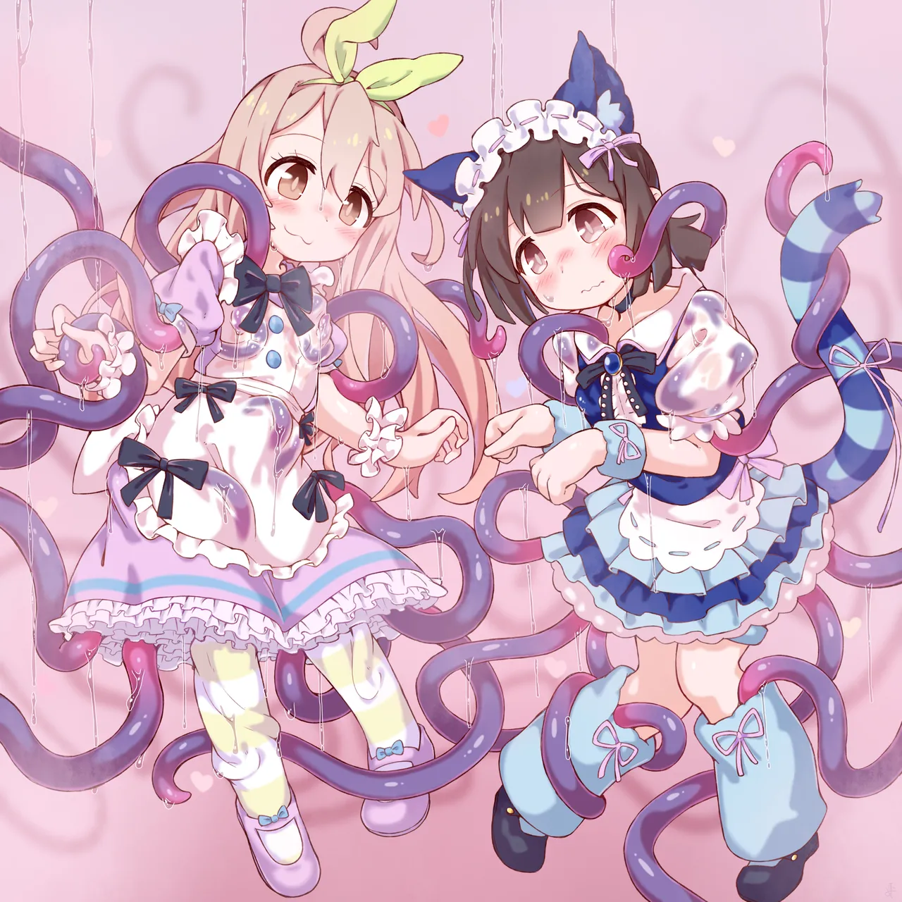 [Sudumeno oyado] Skeb + alpha -illustration collection- 6 page 18 original parody - bondage tentacles hentai manga - read online free