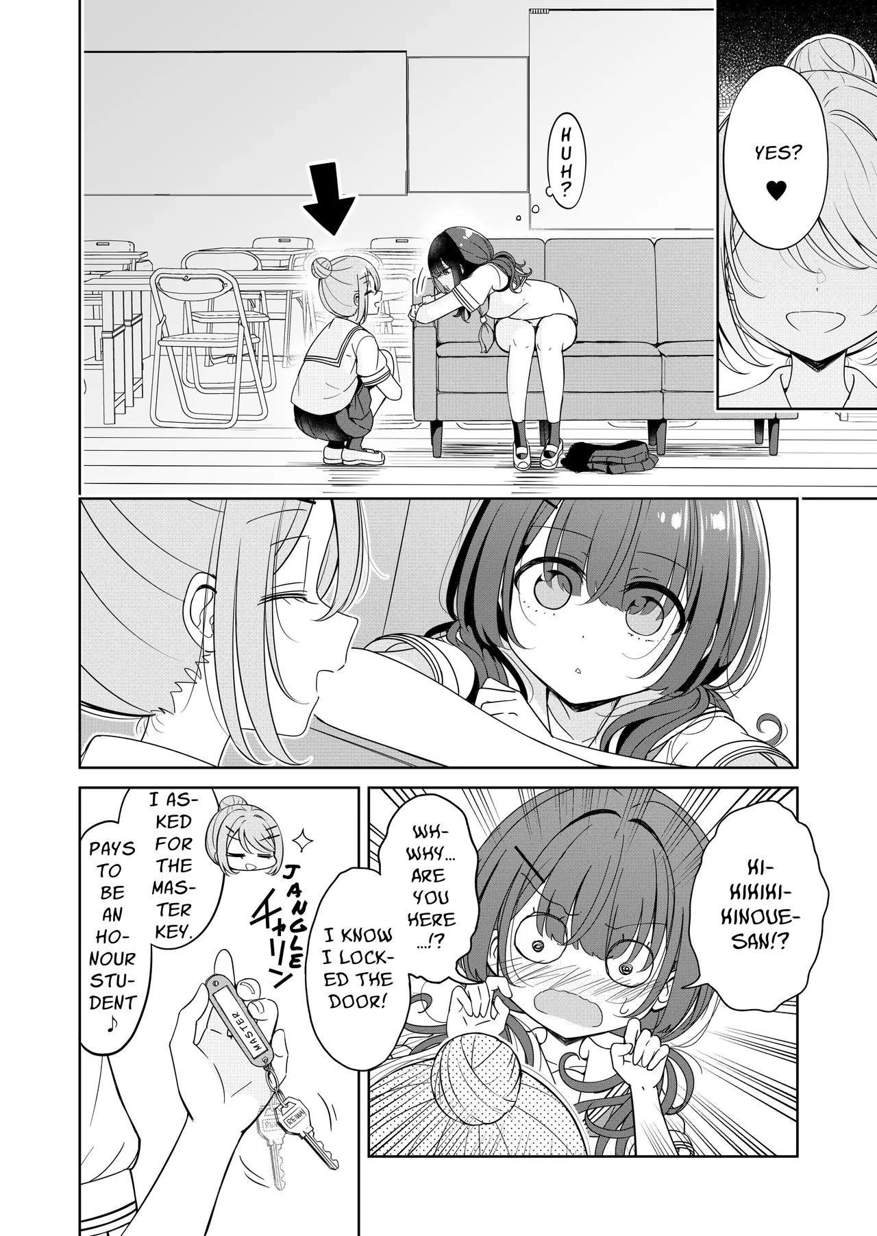 Ohiru Yasumi ga Owaru made - Until the lunch break is over 2 page 10 original parody - yuri kissing hentai manga - read online free