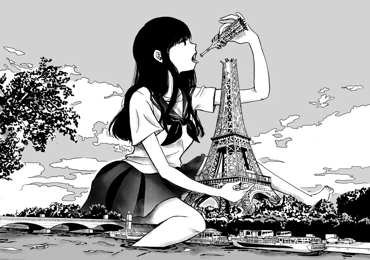 舌尖上的巴黎 page 22 original parody - vore growth hentai manga - read online free