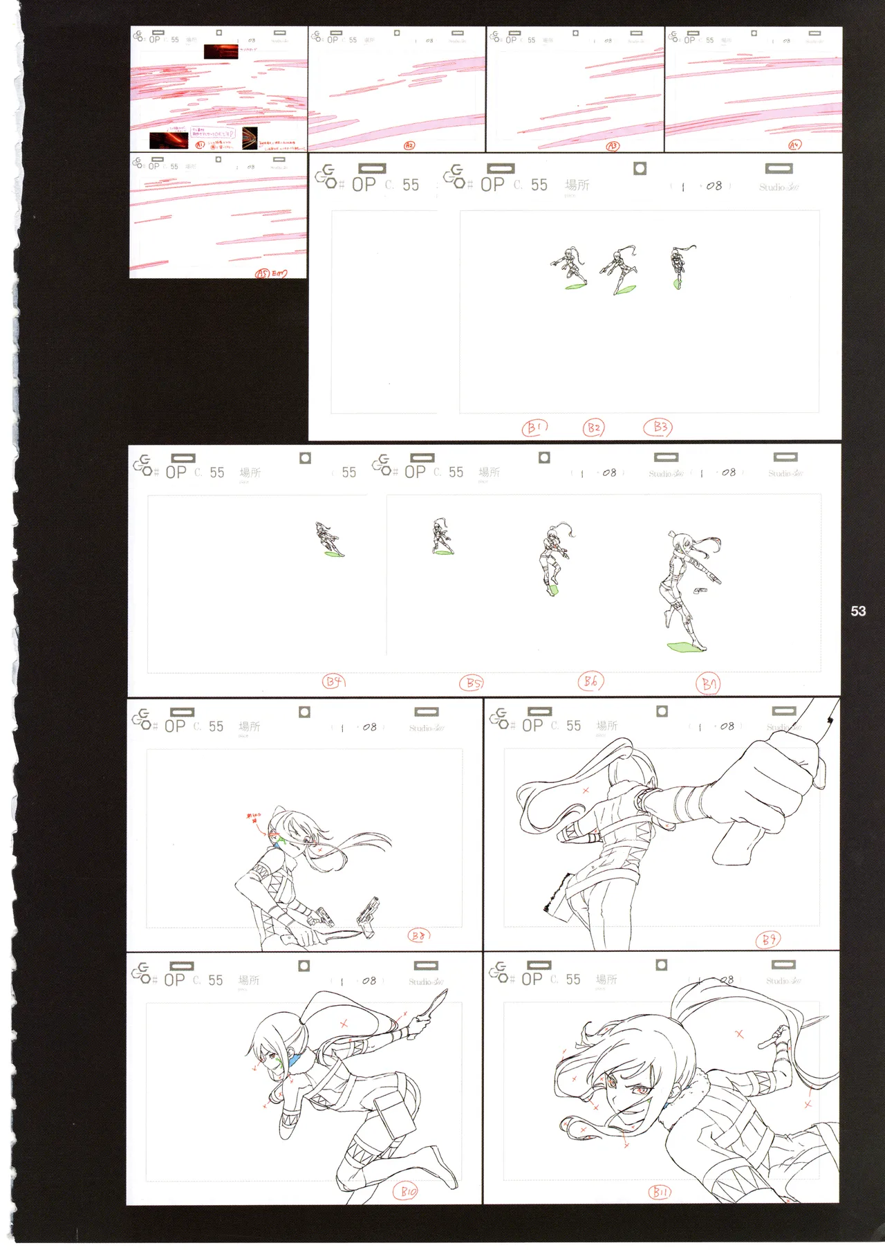 GGO Ⅱ OP WORKS page 57 sword art online alternative gun gale online parody - artbook hentai manga - read online free