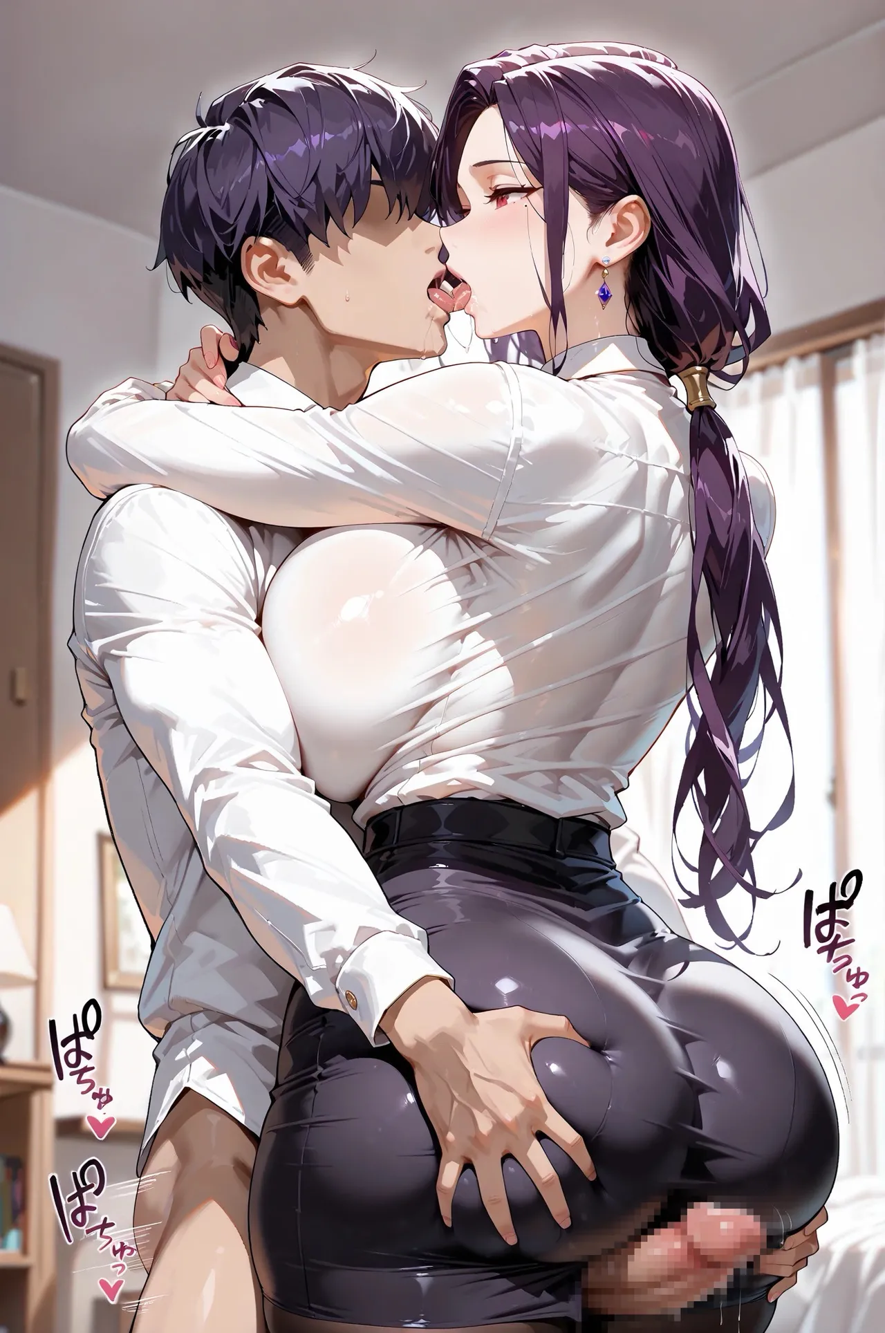 【SILVER】original milf , ice queen お姉さん ai generated - Page 38
